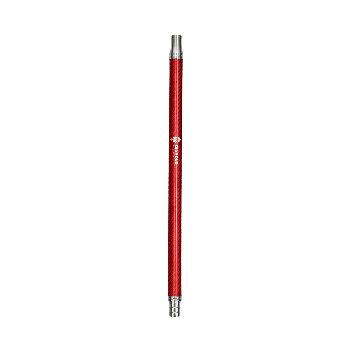 Diamond Hookah Carbon Mundstück Rot 36 cm 1
