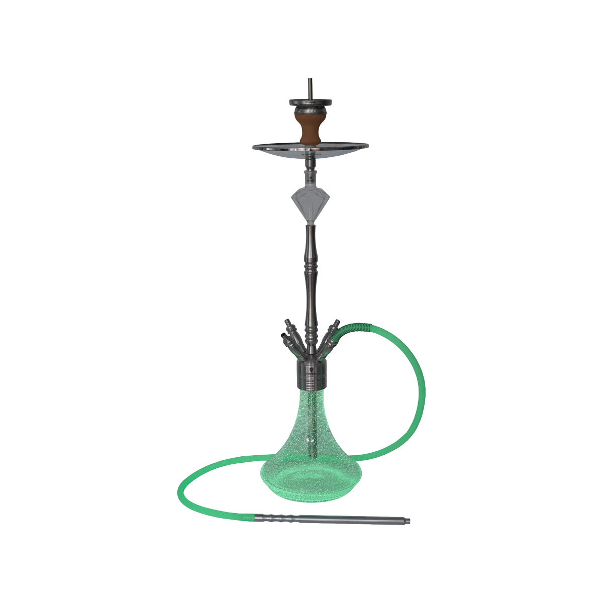 Diamond Hookah - Ruby 2.0 Glow