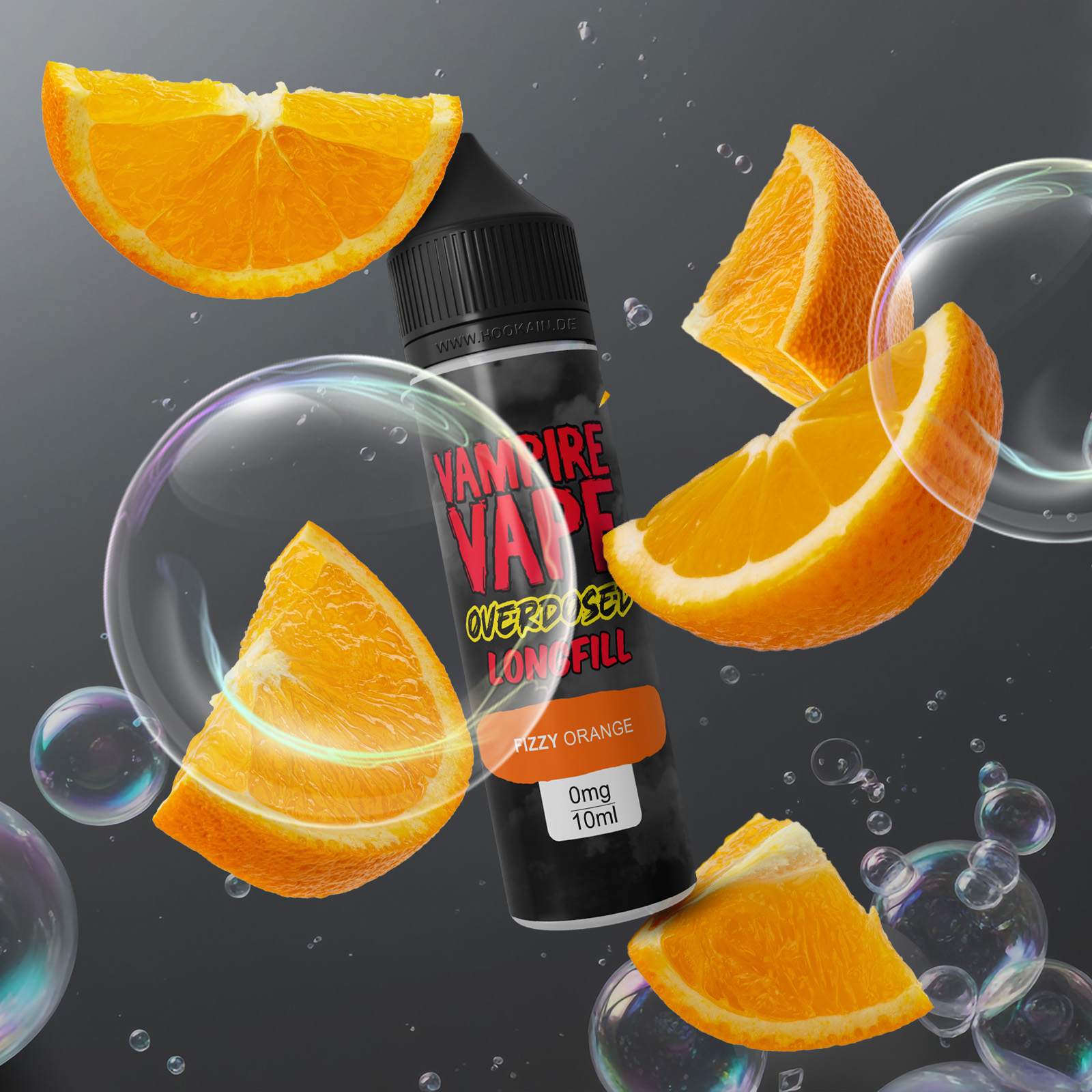 Vampire Vape Longfill Fizzy Orange 10 ml Aroma Sucralosefrei Vampire Vape Longfill Fizzy Orange 10 ml Aroma Sucralosefrei
