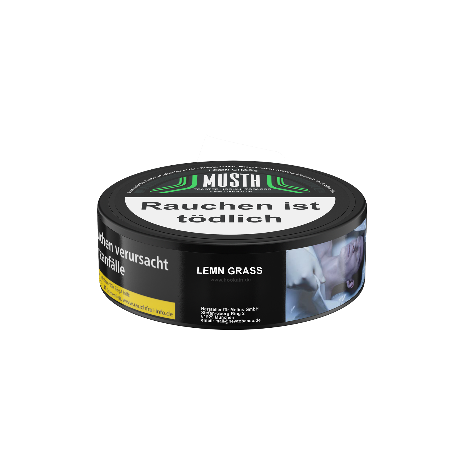 MUST H Lemn Grass 125 g Aroma – zitrisch und exotisch 1