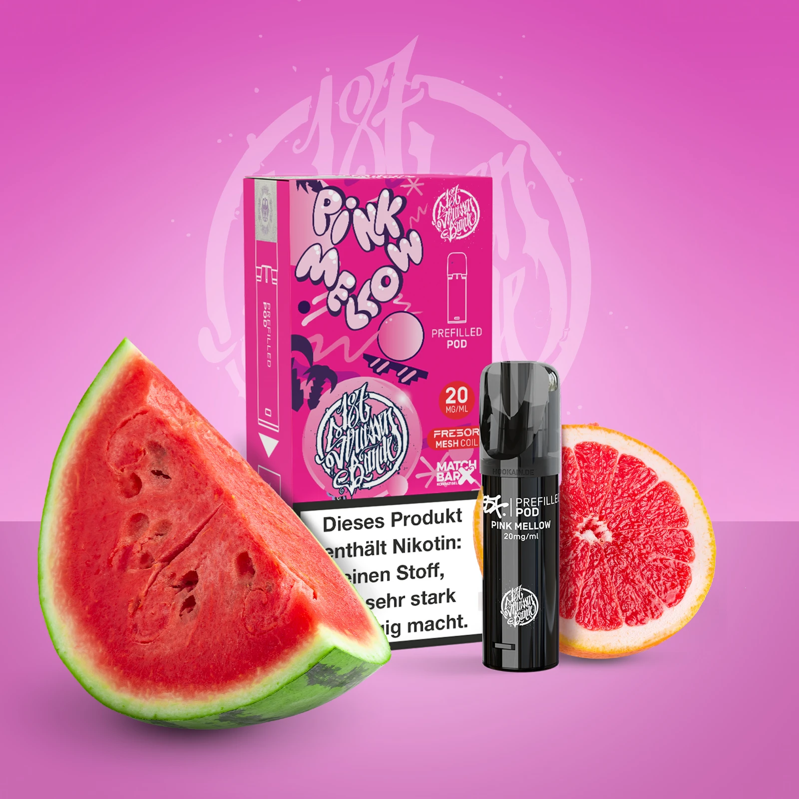 187 Pod Pink Mellow - Neuer Prefilled Pod | Online kaufen 1