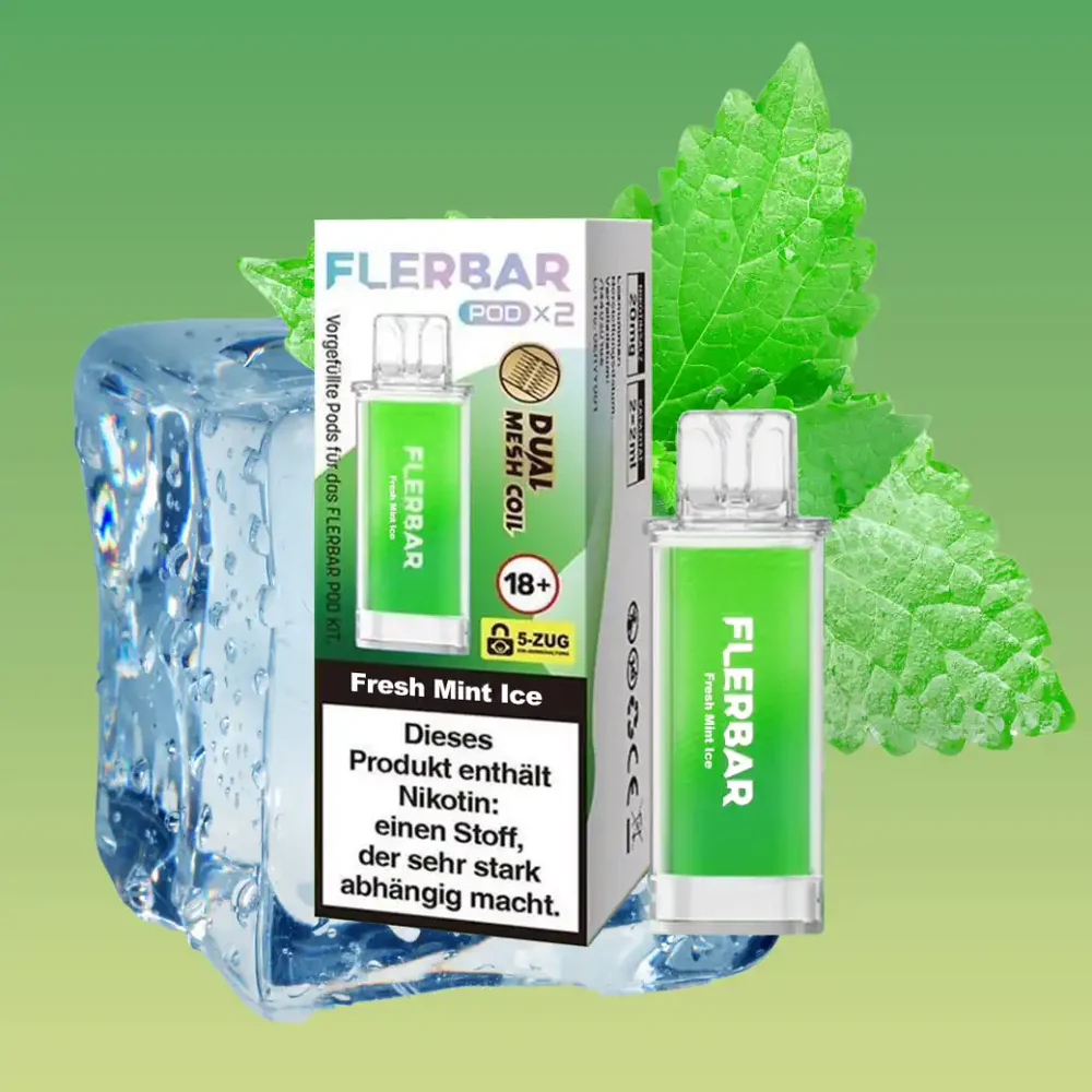 Flerbar - Prefilled Pod - Fresh Mint Ice 1