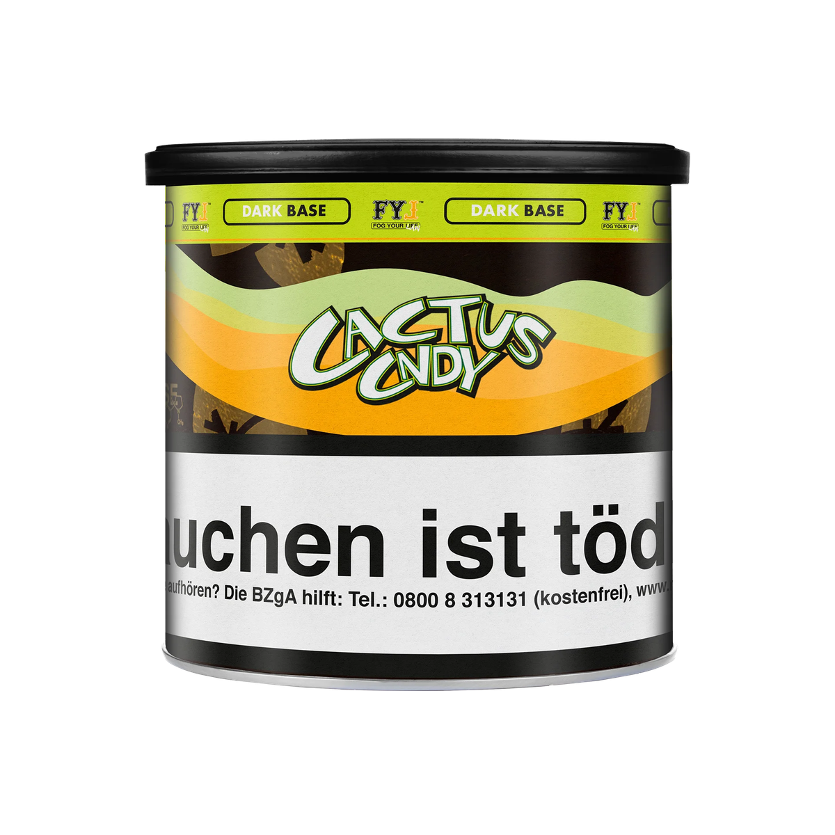 Fog Your Law Dark - Cactus Cndy- Schwarzer Peifentabak Dry Base - 65 g1-1-1