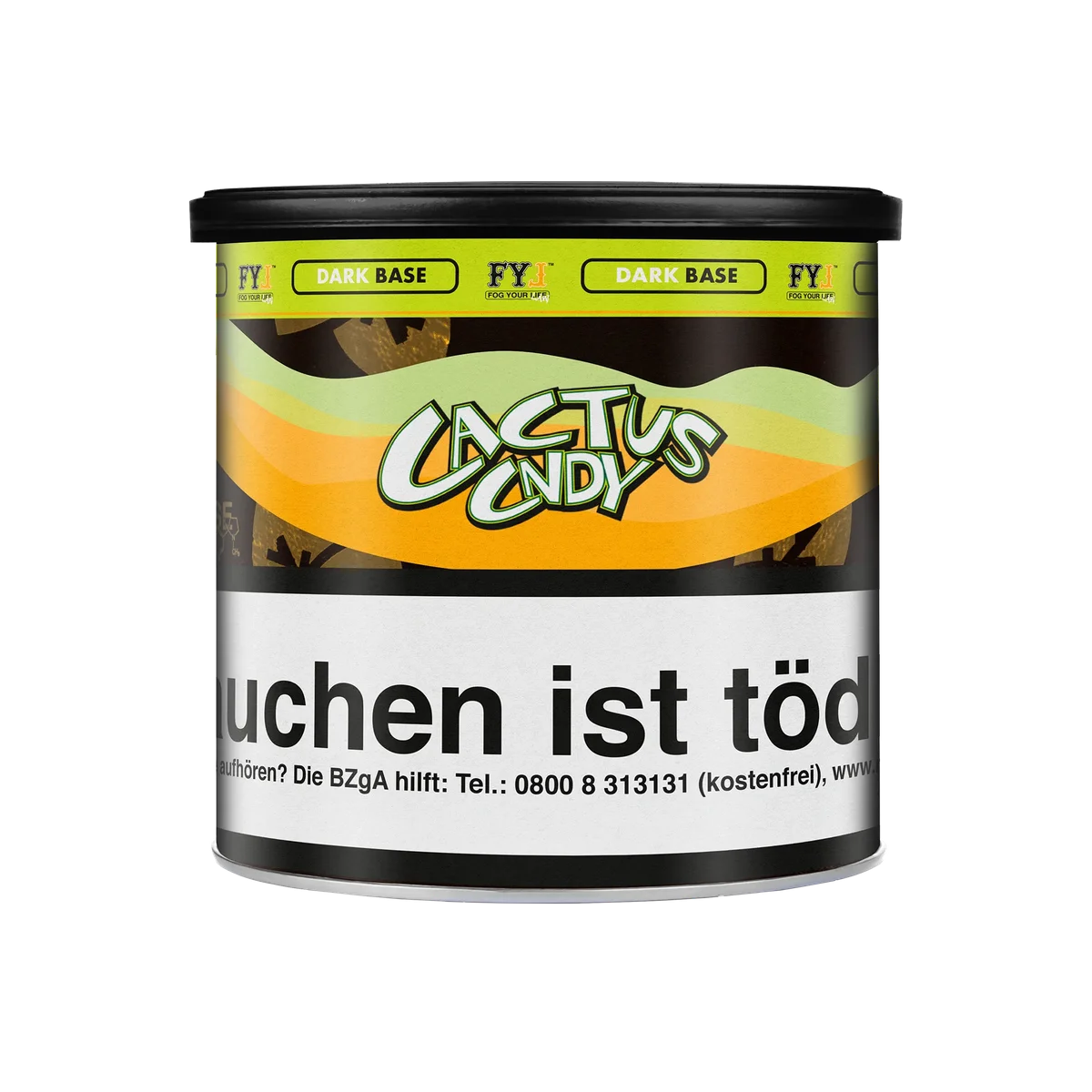 Fog Your Law Dark - Cactus Cndy- Schwarzer Peifentabak Dry Base - 65 g1-1-1