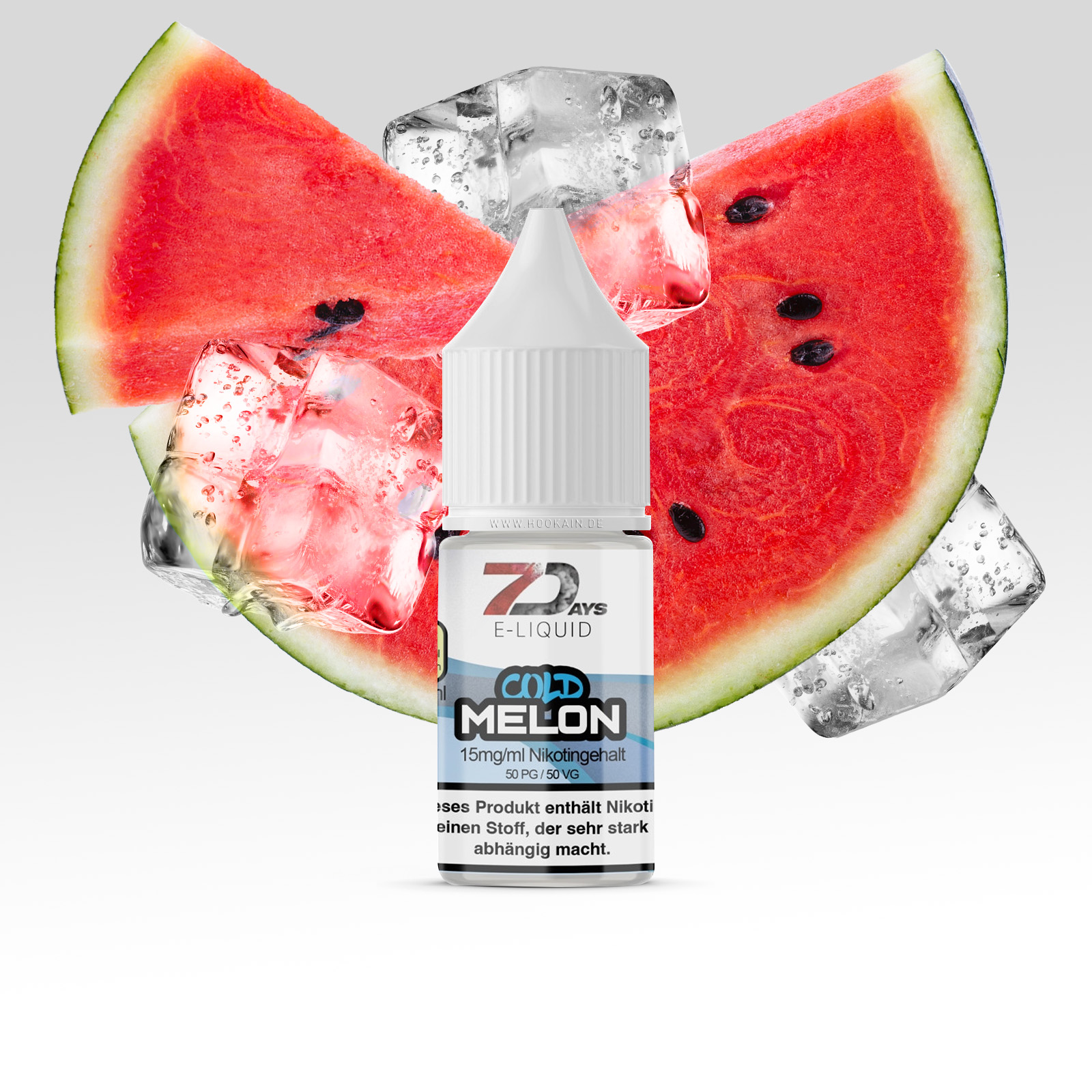7 Days - E-Liquid - Cold Melon - 10 ml - 15 mg1