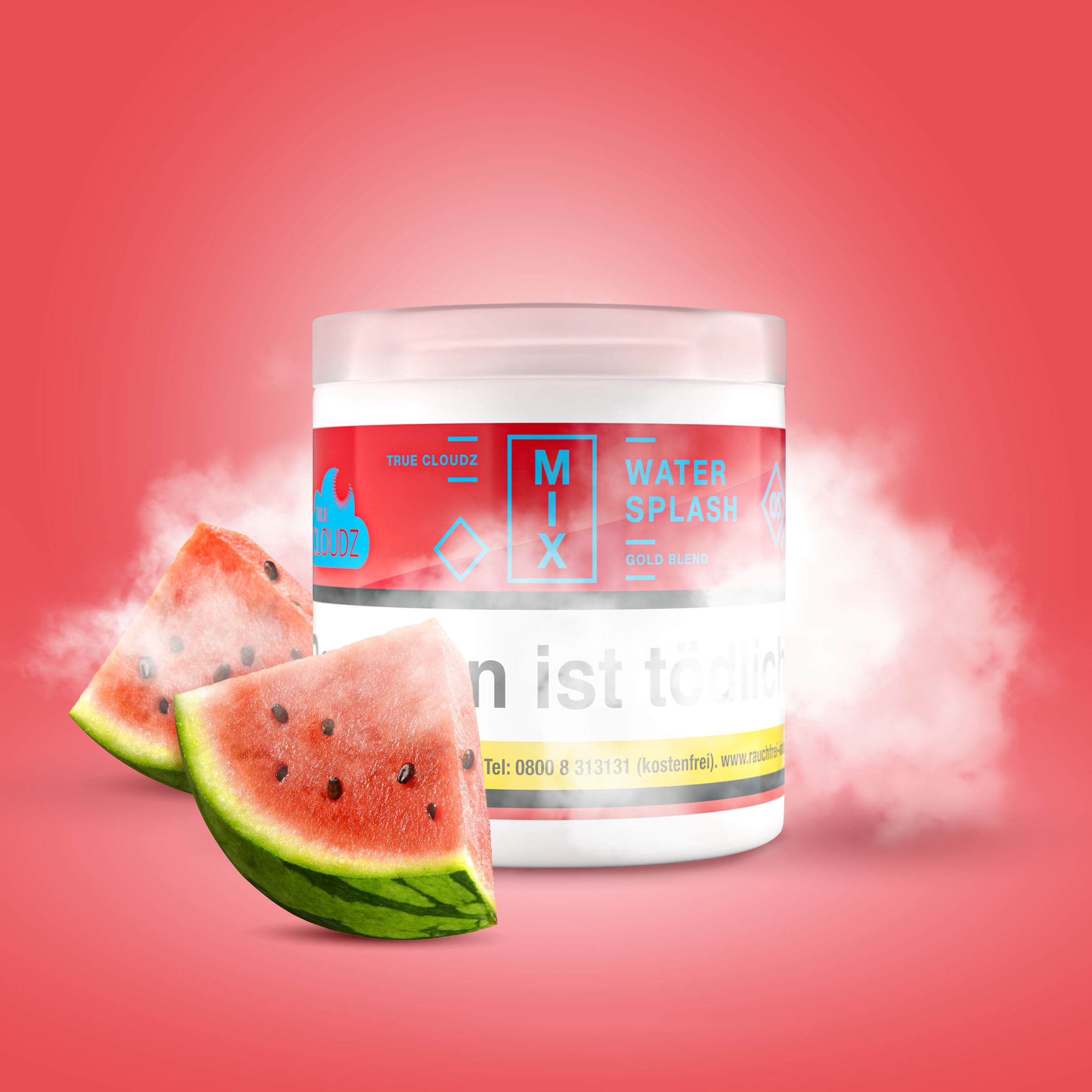 True Cloudz - Water Splash - 75 g | True Cloudz g&uuml;nstig im Hookain Onlineshop 1