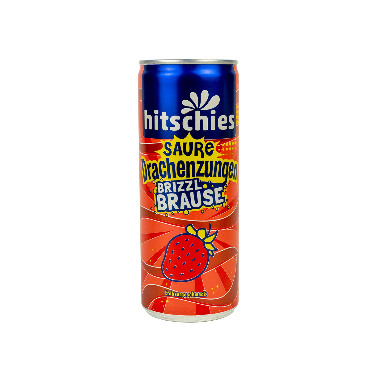 Hitschies - Saure Drachenzungen - brizzl Brause - Erdbeere -2