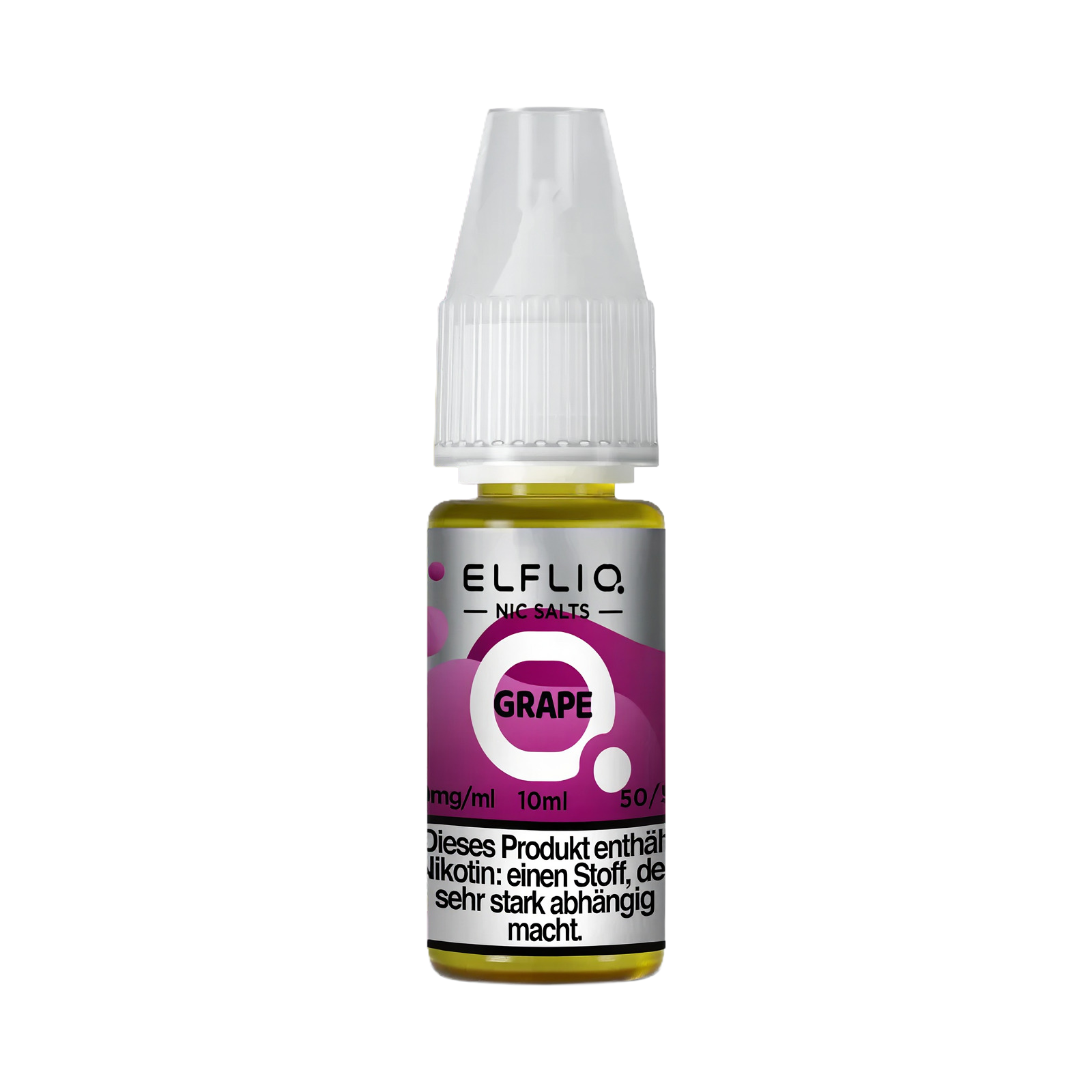 Elf Bar - ElfliQ - E-Liquid - Nicotine Salt - Grape - 20 mg