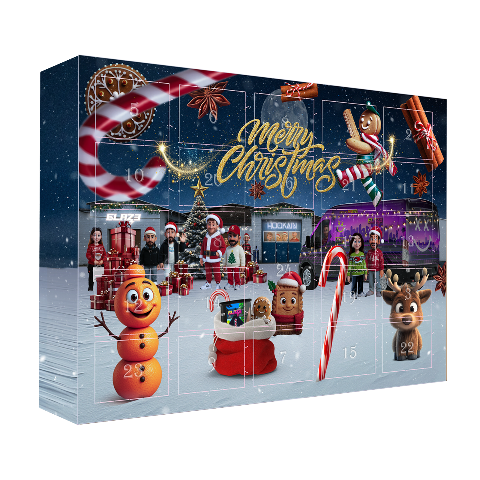 HOOKAiN Adventskalender 2025 – 24 neue exklusive Sorten 2 HOOKAiN Adventskalender 2025 – 24 neue exklusive Sorten 2