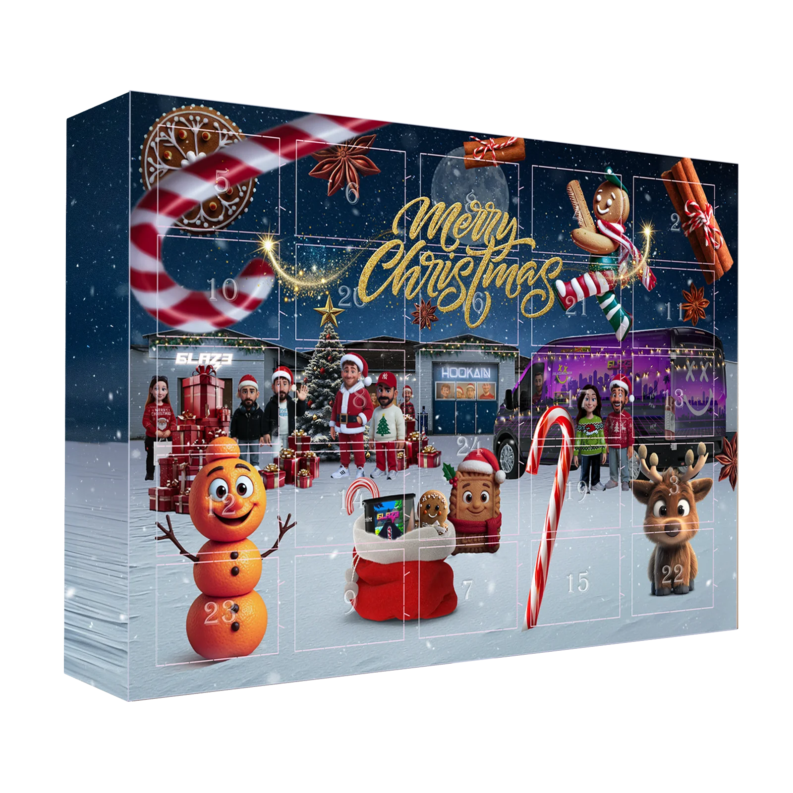 HOOKAiN Adventskalender 2025 – 24 neue exklusive Sorten 2 HOOKAiN Adventskalender 2025 – 24 neue exklusive Sorten 2