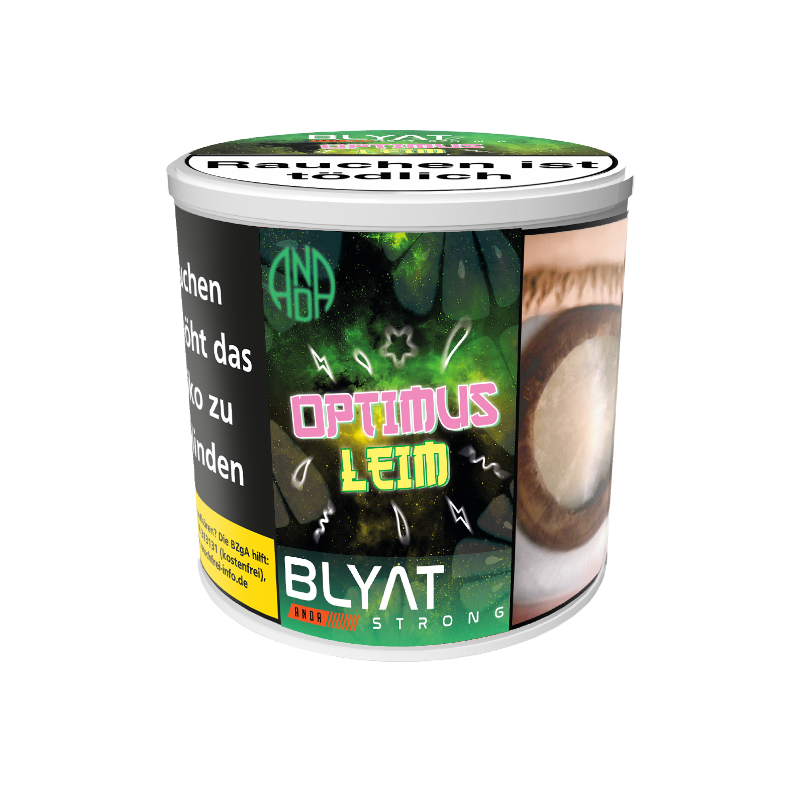 ANDA Blyat Optimus Leim Shishatabak 200g - Burley aus Spanien 2