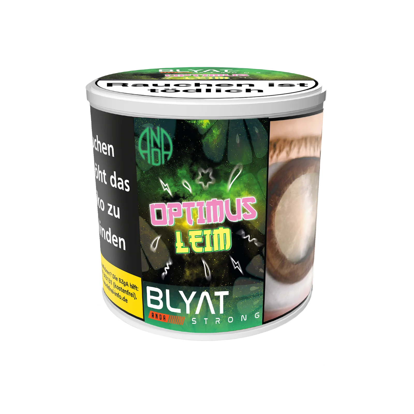 ANDA Blyat Optimus Leim Shishatabak 200g - Burley aus Spanien 2