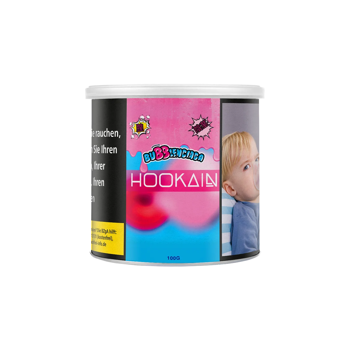 HOOKAIN Bubblenciaga 100 g Shisha Tabak mit Kaugummi Kick 2