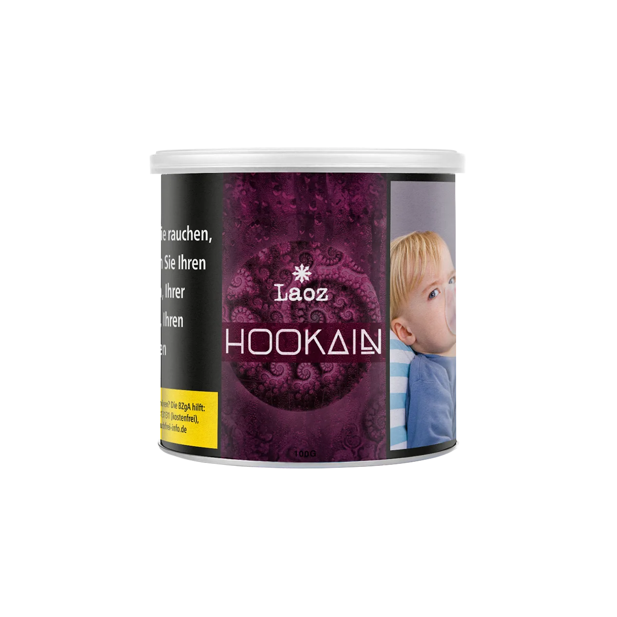 HOOKAIN Laoz 100 g Shisha Tabak mit Kirsche Blaubeere 2