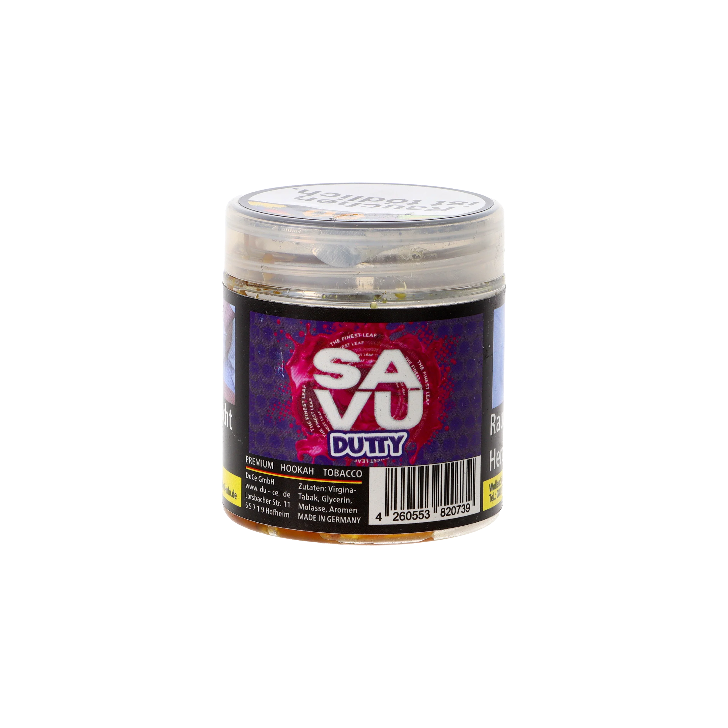 Savu Dutty 25g  Shisha Tabak Online Kaufen