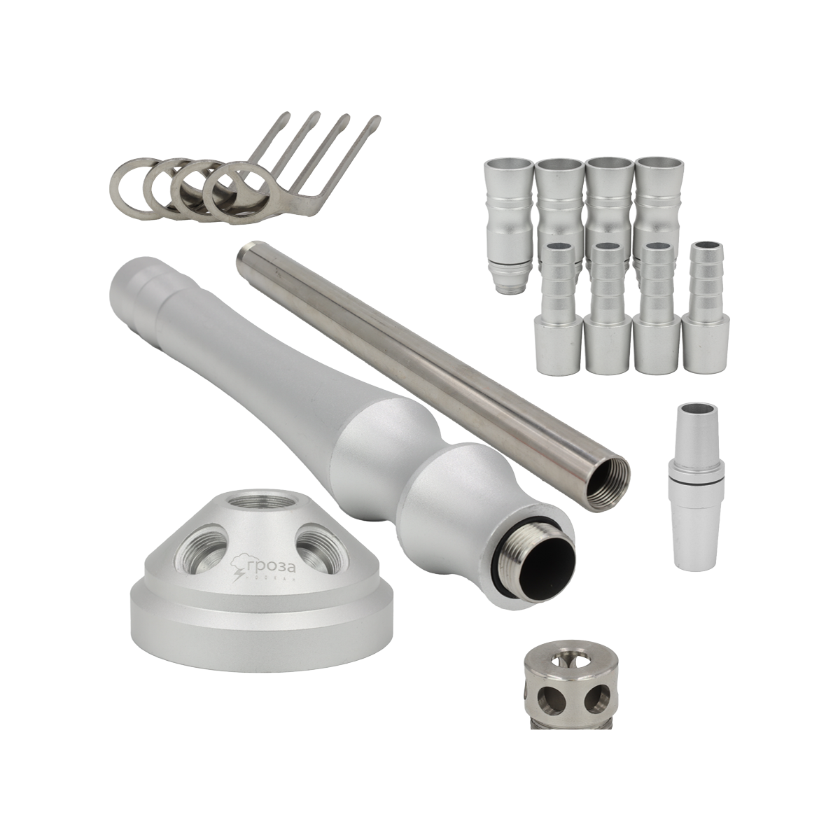 Rpoza - Aluminum - Medium - Silver
