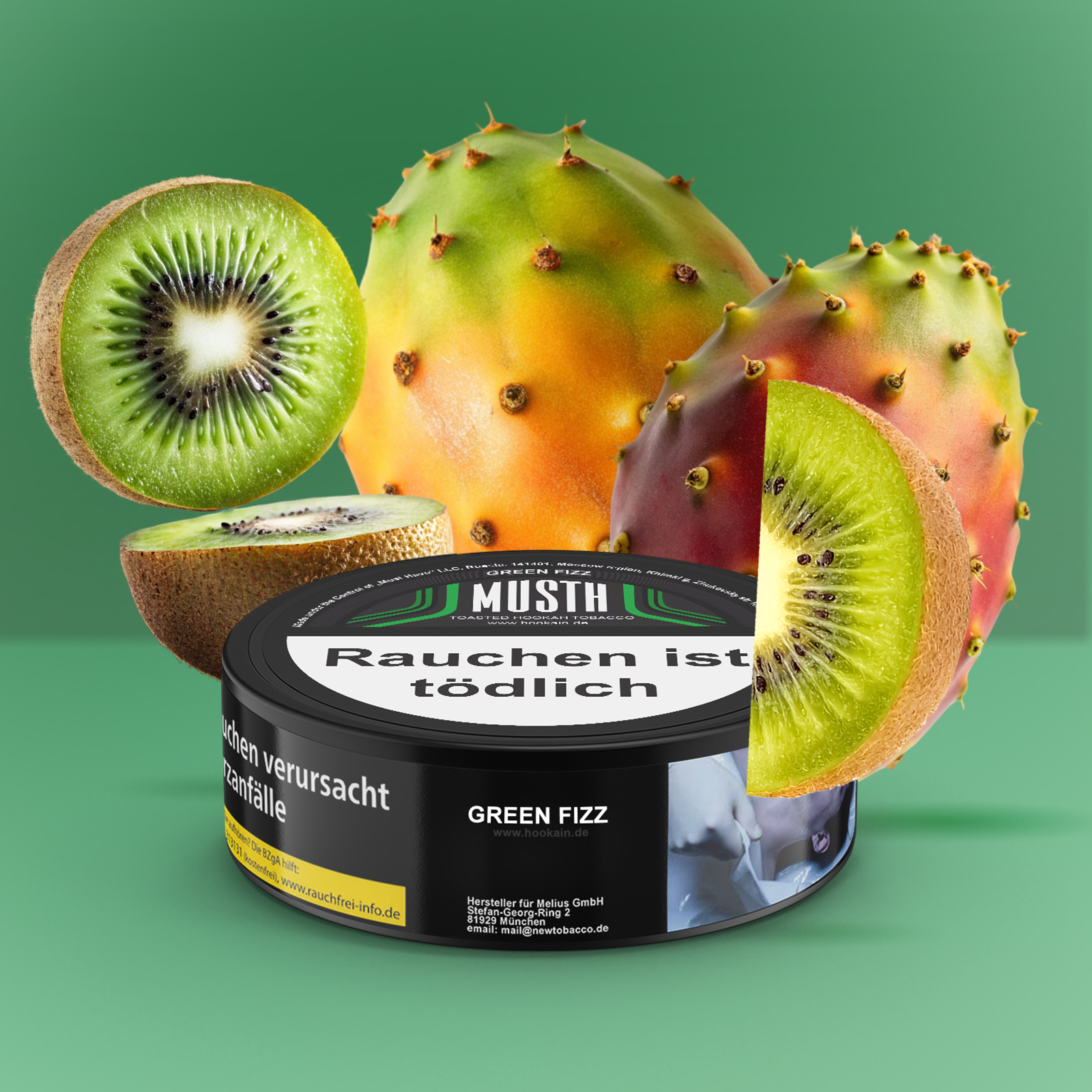 MUST H - Green Fizz - 125 g 1