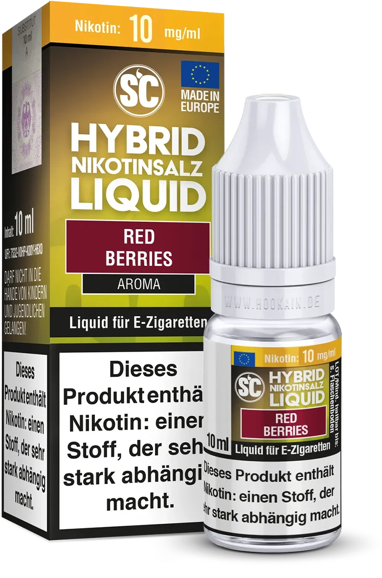 SC - E-Liquid - Hybrid Nikotinsalz - Red Berries - 10 ml - 10 mg 2