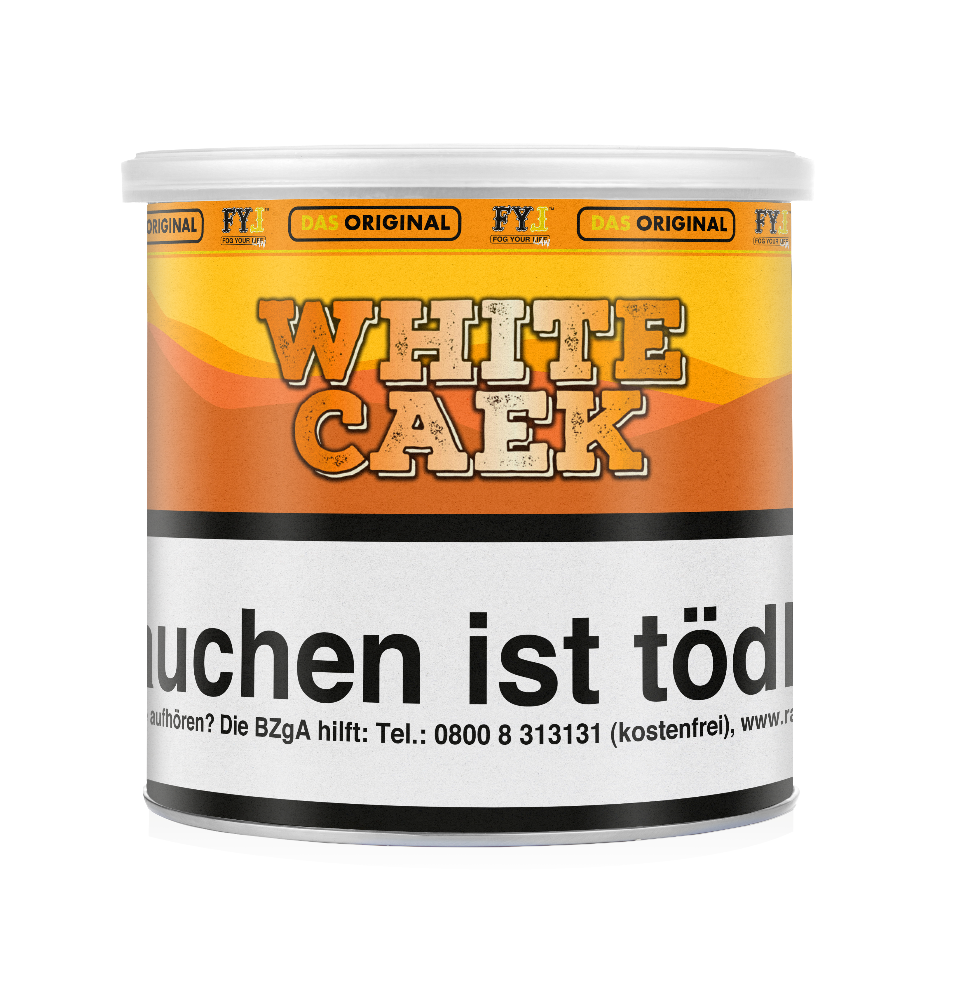 Fog Your Law - Dry Base mit Aroma - White Caek - 70 g - 2 Komponenten Lösung Tabak - mit versteuertem Glycerin 200 g Mischen 2