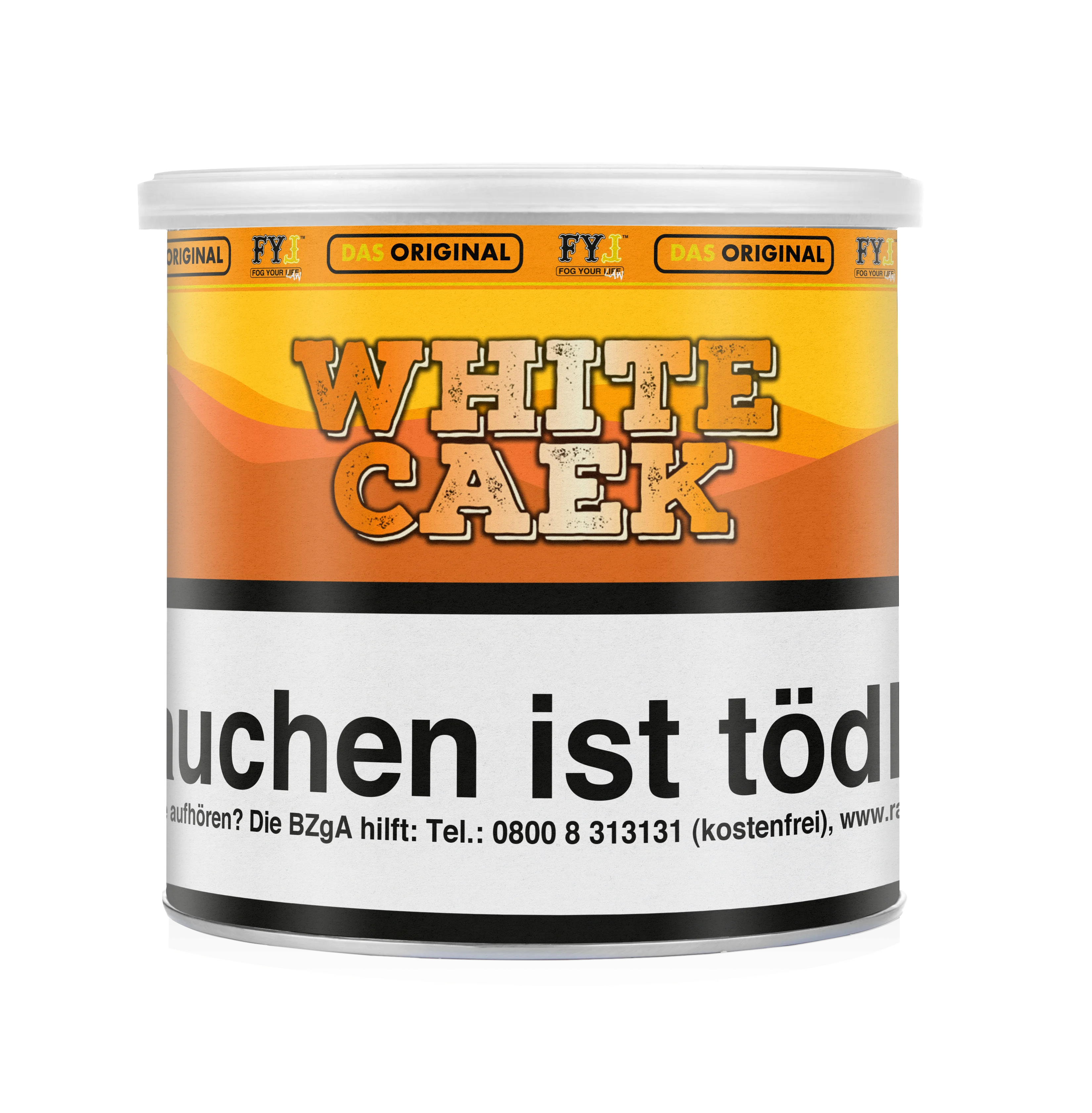 Fog Your Law - Dry Base mit Aroma - White Caek - 70 g - 2 Komponenten Lösung Tabak - mit versteuertem Glycerin 200 g Mischen 2