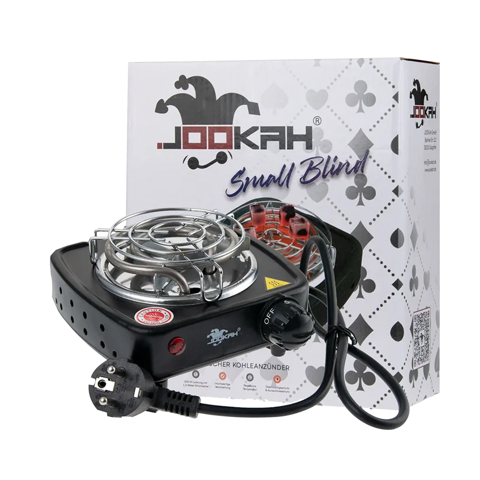 Jookah - Charcoal Burner - Small Blind - 500 W 2