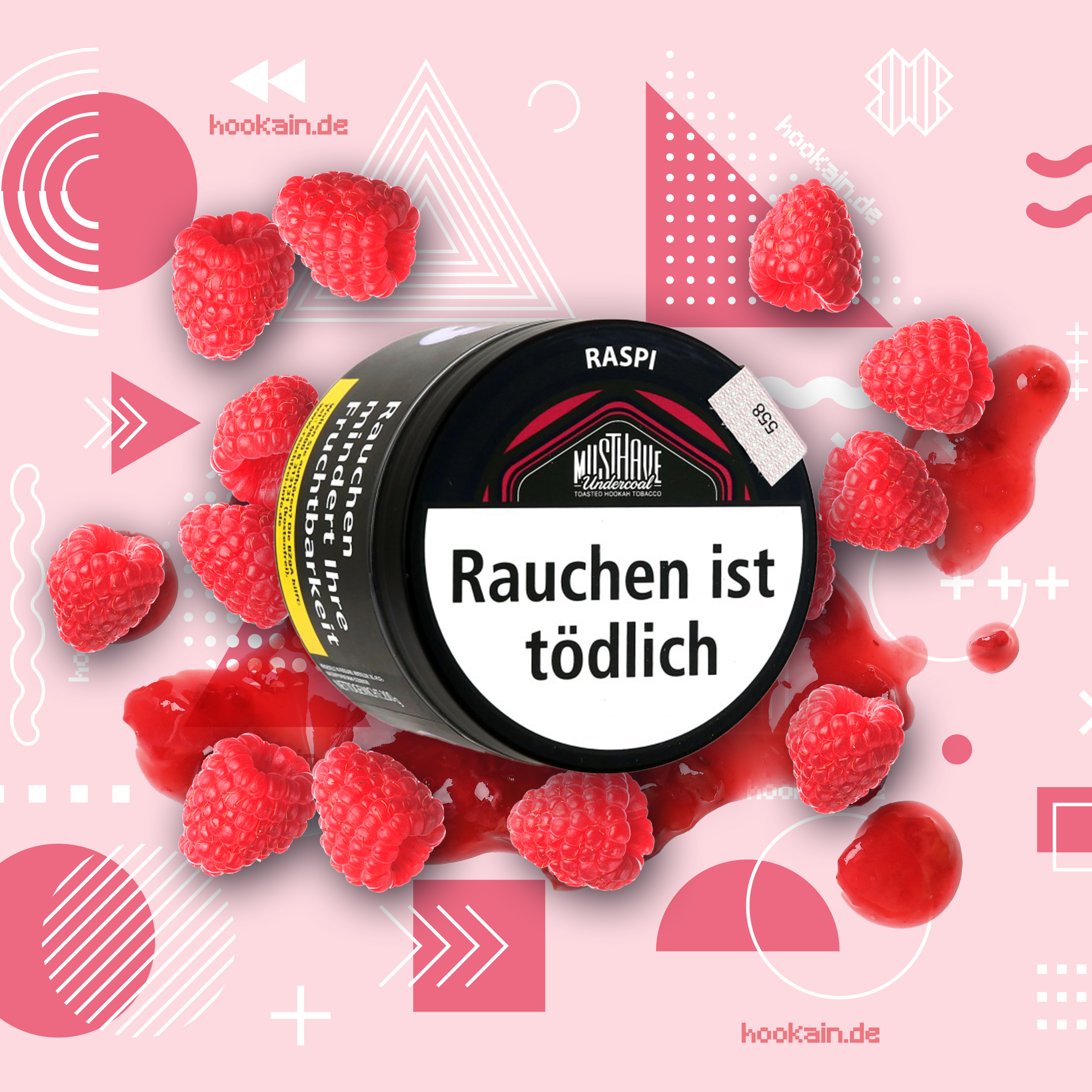 Musthave - Raspi - 25 g | Alle neuen Tabak Sorten günstig online kaufen - Hookain Shisha-Onlineshop