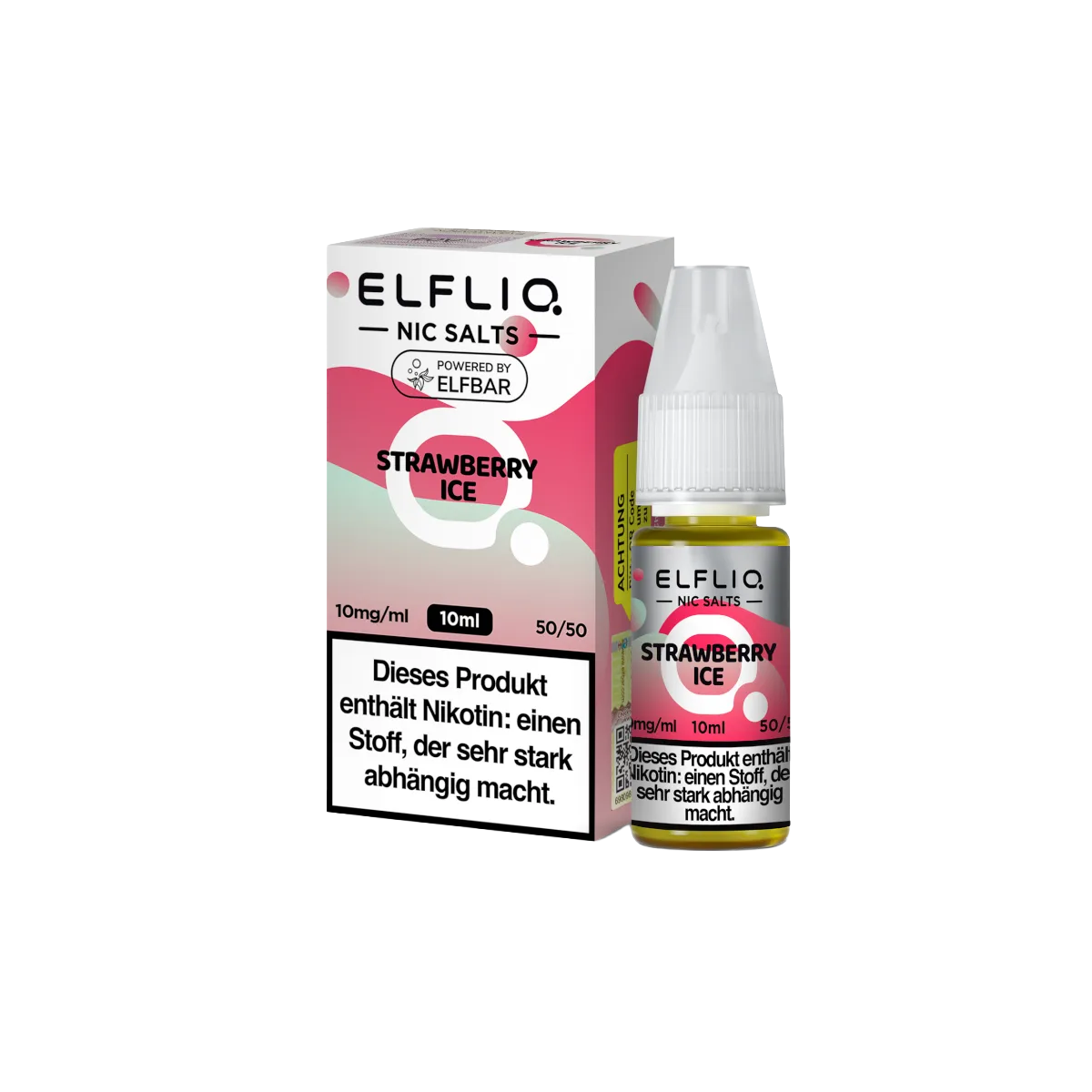 Elf Bar - ElfliQ - E-Liquid - Nikotinsalz - Strawberry Ice - 10 mg1-