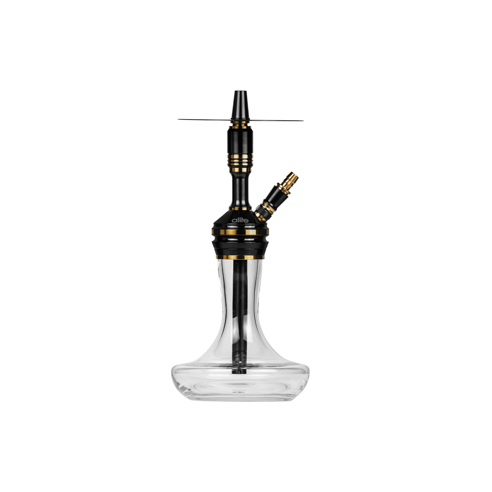 Alite Bash Mini Lounge Black/Gold: Kompakte Edelstahl-Shisha 2