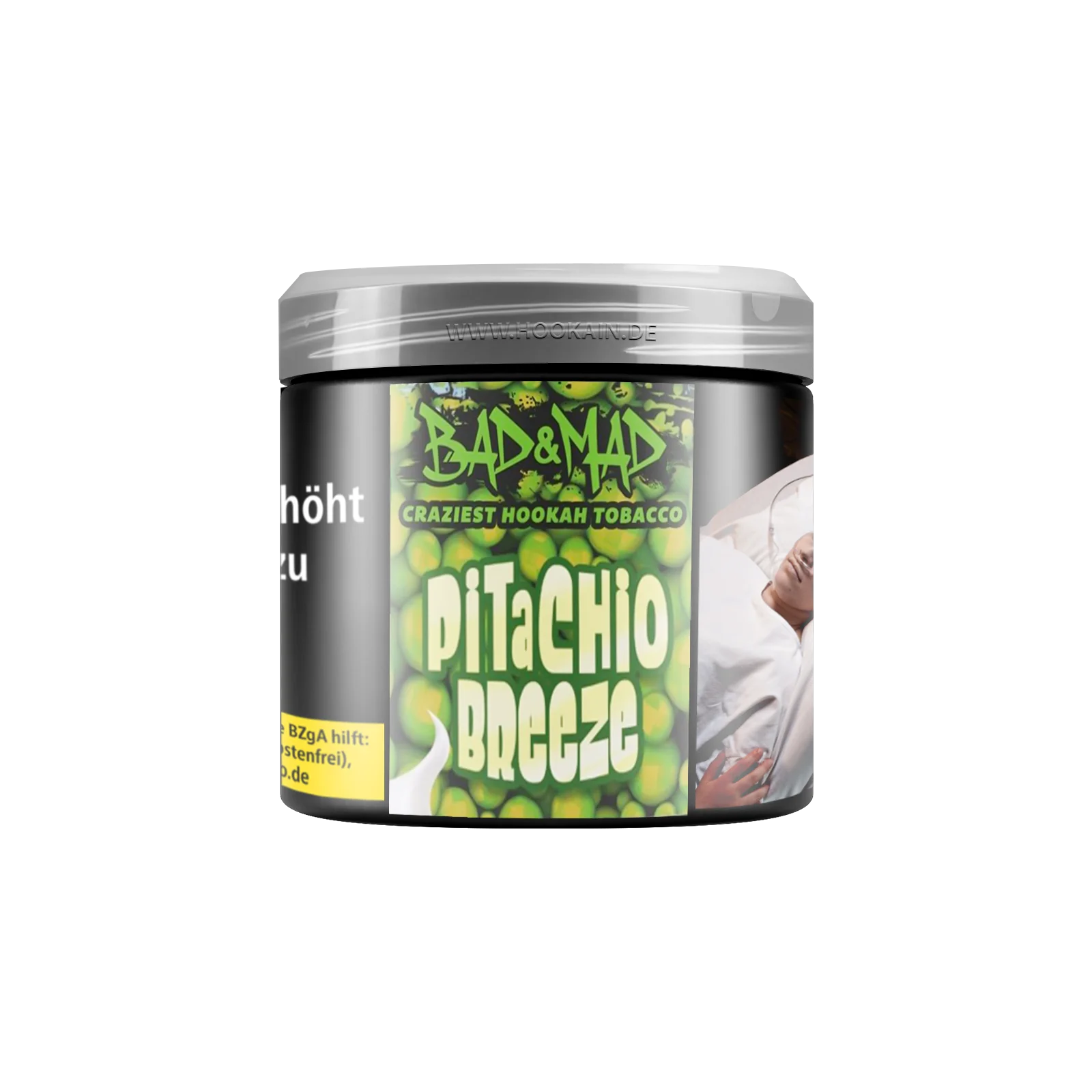 Bad & Mad Pitachio Brezze 200 g Shishatabak mit Pistazie und Vanille