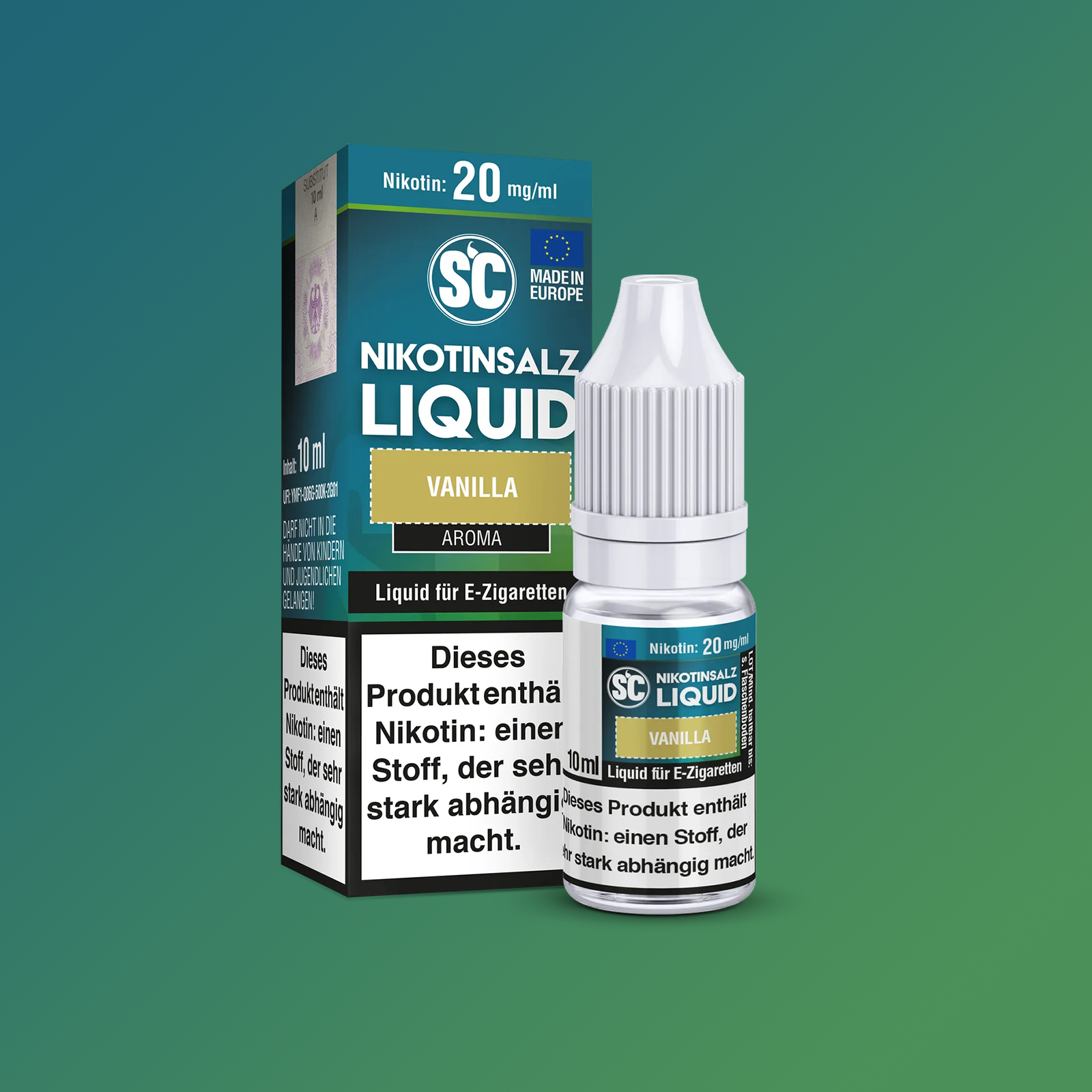 SC - E-Liquid - Hybrid Nikotinsalz - Vanilla - 10 ml - 20 mg 2