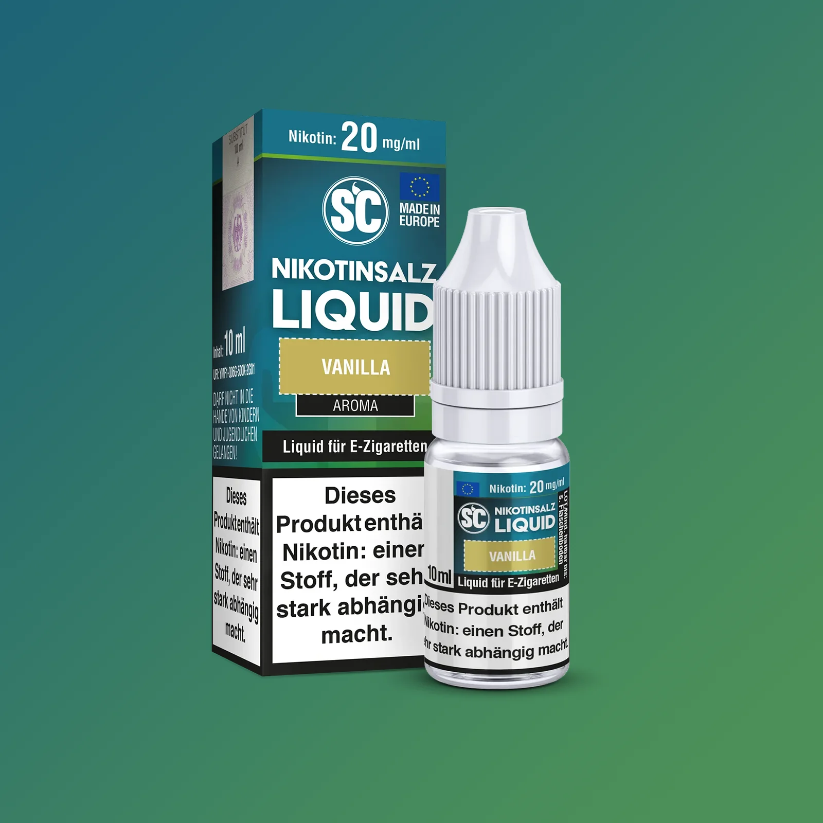 SC - E-Liquid - Hybrid Nikotinsalz - Vanilla - 10 ml - 20 mg 2