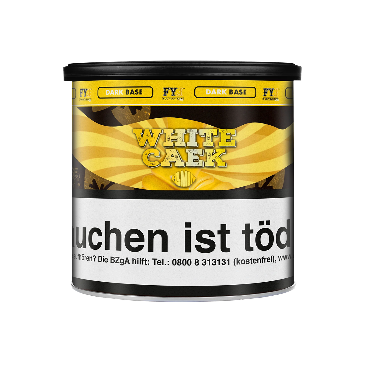 Fog Your Law Dark - White Caek Alman - Schwarzer Peifentabak Dry Base - 65 g1-1-