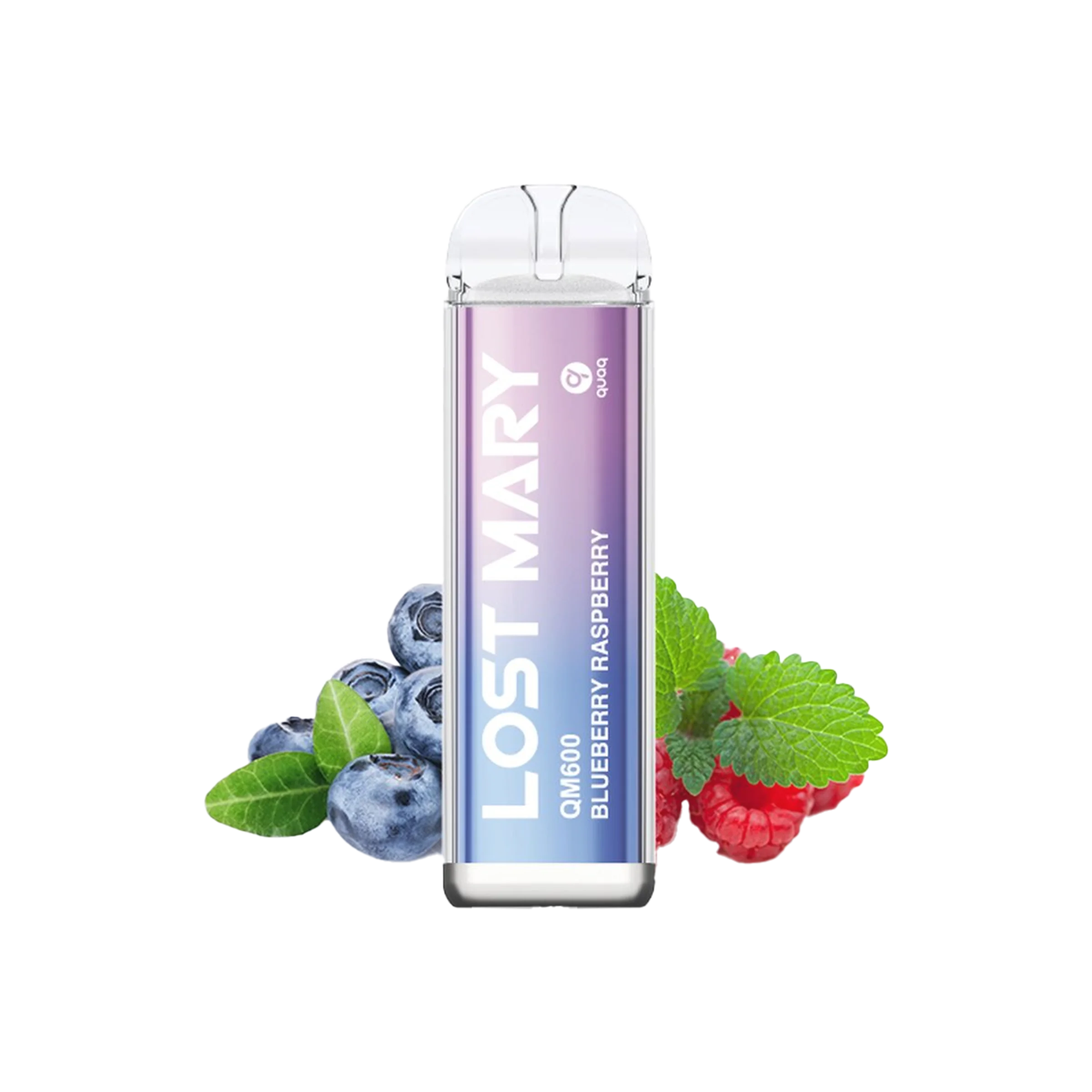 Lost Mary - QM600 - Blueberry Raspberry - Vapestick - 20 mg | Alle neuen Sorten günstig online kaufen - Hookain E-Shisha Onlineshop