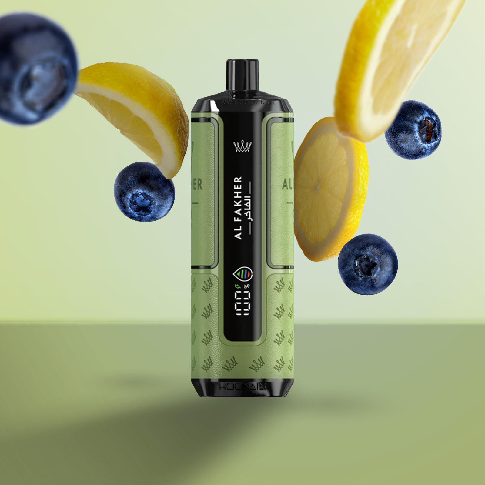 Al Fakher - Crown Bar - 20k Blue Razz Lemonade 1