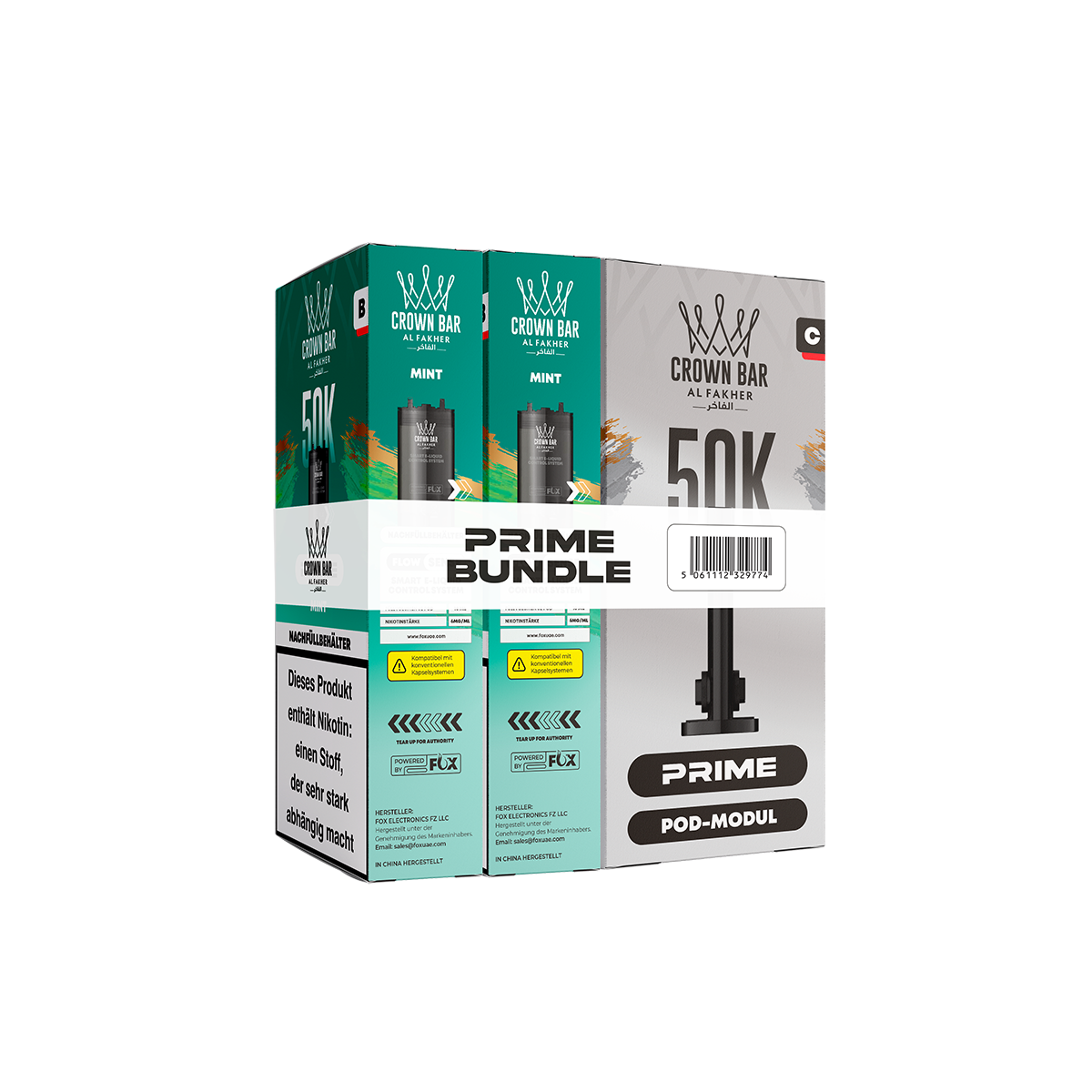 Al Fakher - Hypermax - Prime - 50K - Pod - Mint