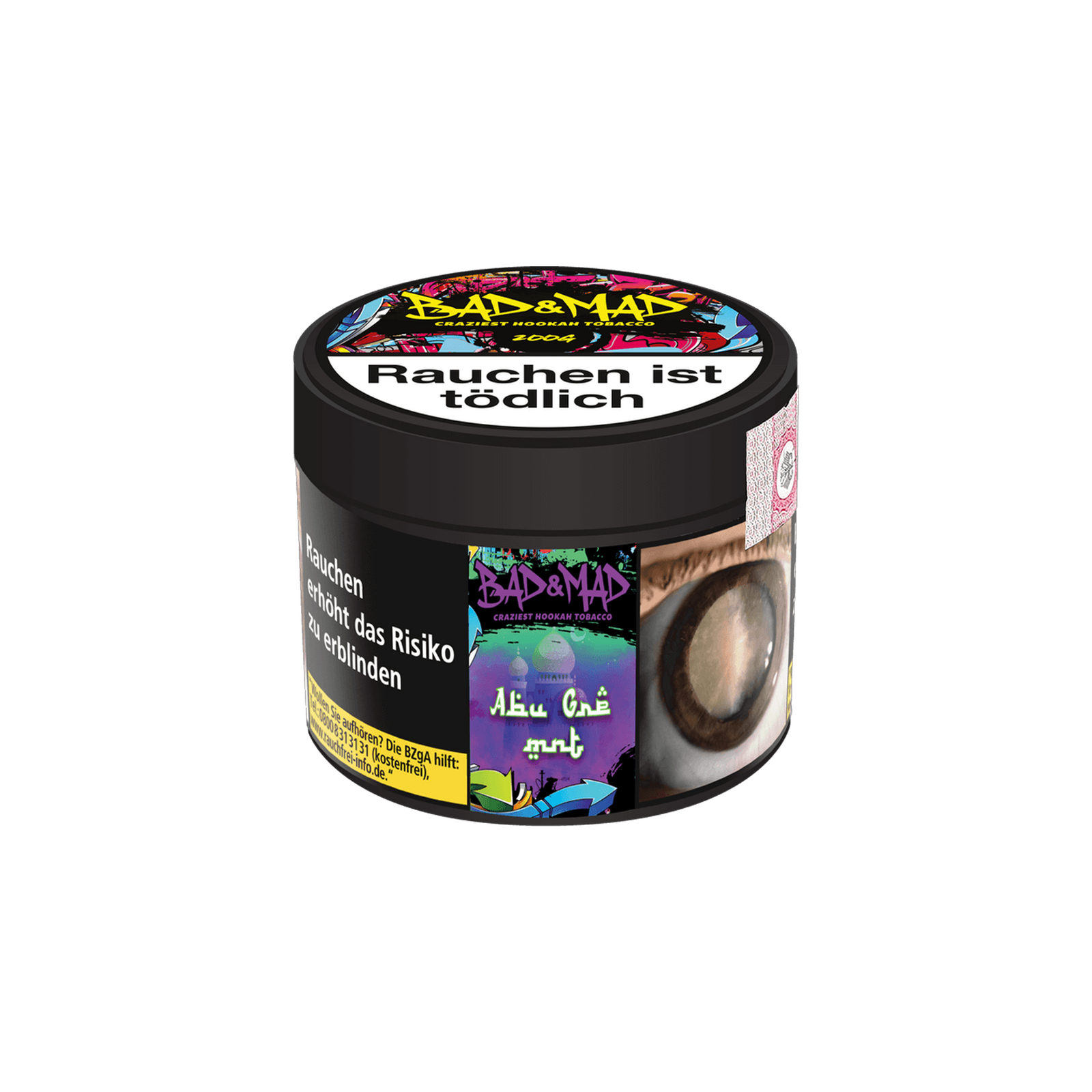 Bad & Mad Abu Grape Mint 200 g | Shisha Tabak Sorten g&uuml;nstig bestellen 2