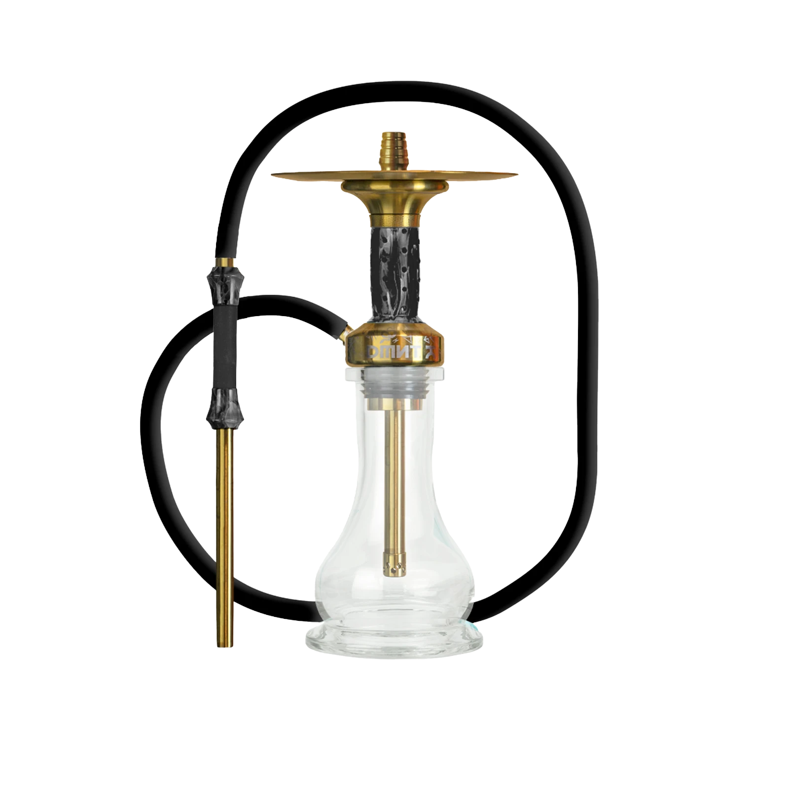 DMNT Shisha Alkimia Premium Black & Gold  Shishapfeife