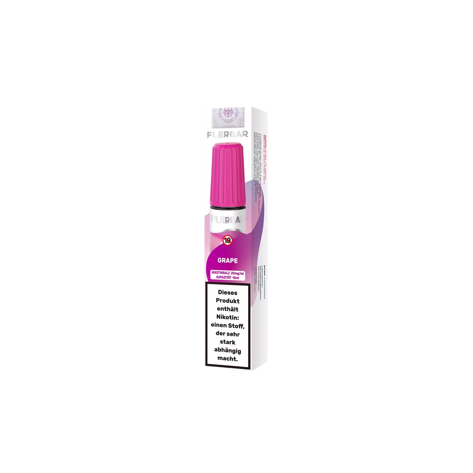 Flerbar - E-Liquid - Nikotinsalz - Grape - 10 ml -  20 mg 3 Flerbar - E-Liquid - Nikotinsalz - Grape - 10 ml -  20 mg 3