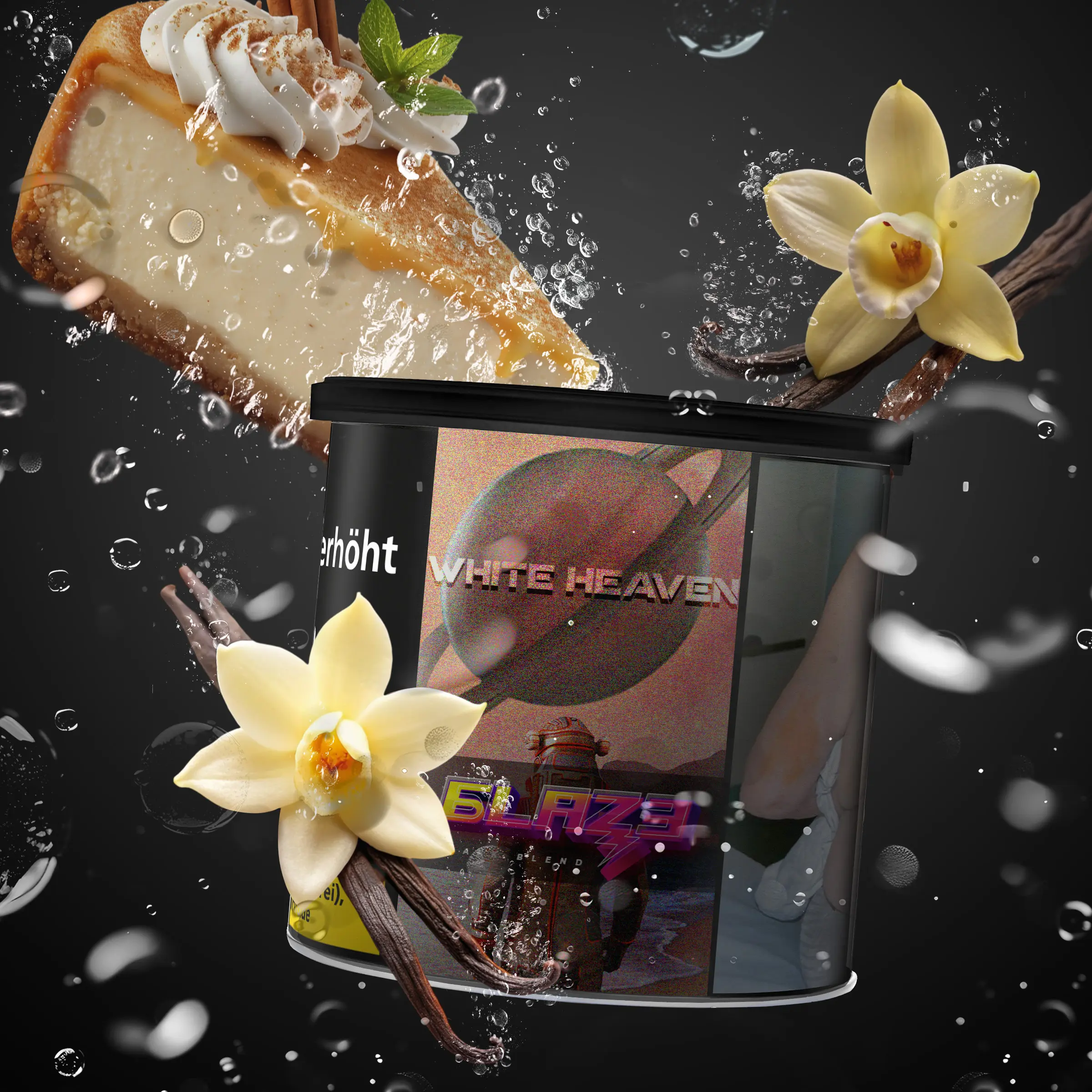 BLAZE Dark Leaf White Heaven 200g | Shishatabak 1