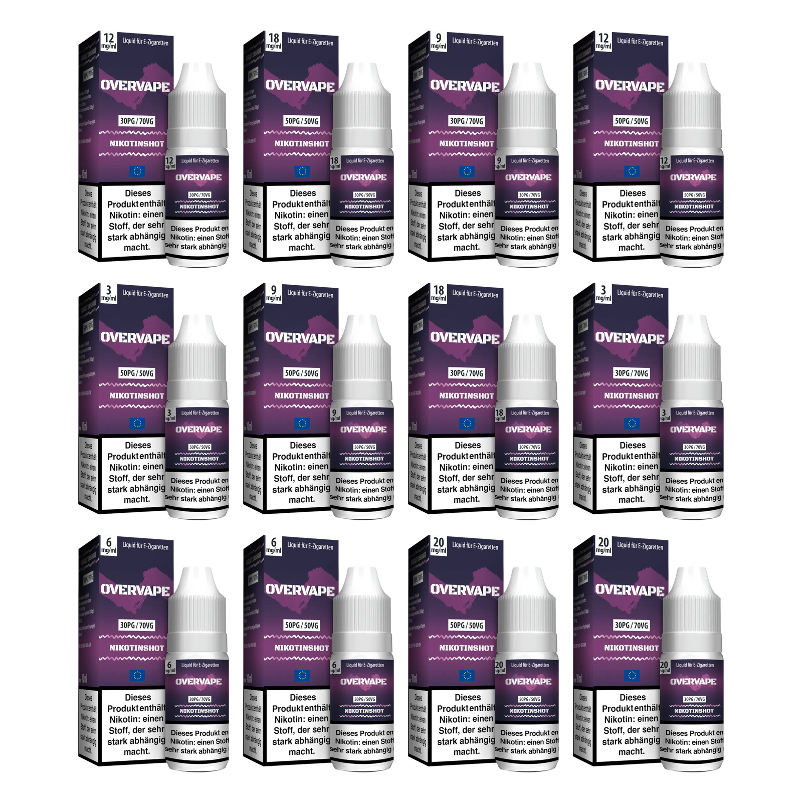 Overvape - Nicotin Shot - 10 ml