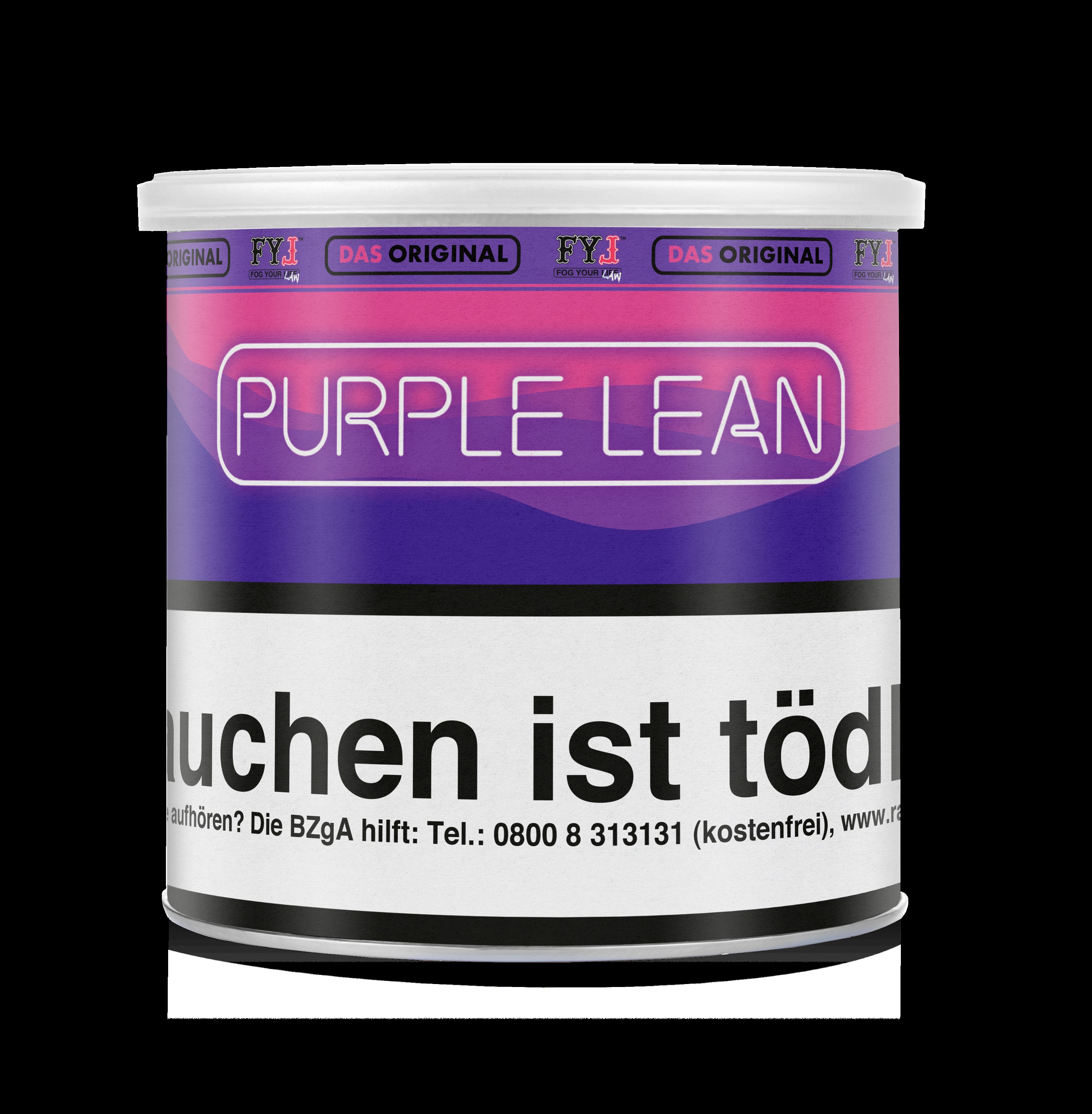 Fog Your Law - Dry Base mit Aroma - Purple Lean - 70 g - 2 Komponenten L&ouml;sung Tabak - mit versteuertem Glycerin 200 g Mischen 2