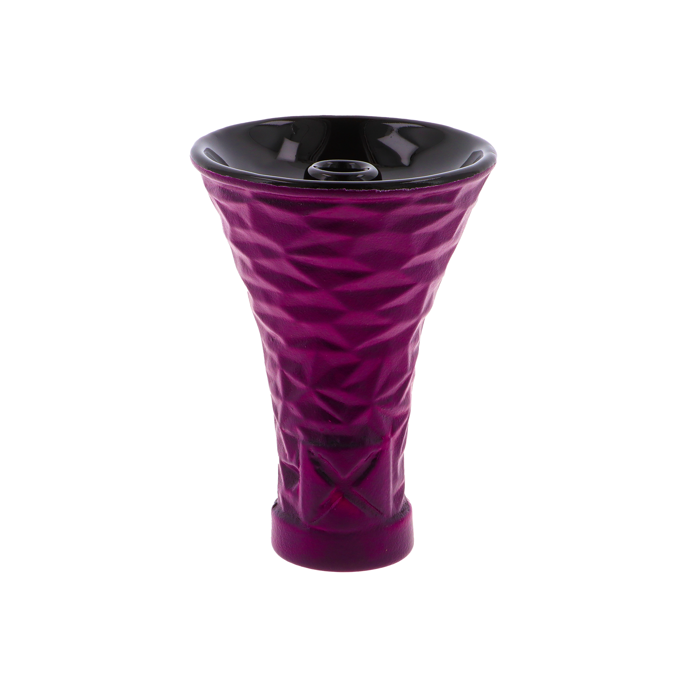 X-Schischa x Werkbund - Phunnel - Polygon - Purple Black | Alle neuen Farben der Low Capacity Bowl Köpfe günstig online kaufen - Hookain Shisha-Onlineshop