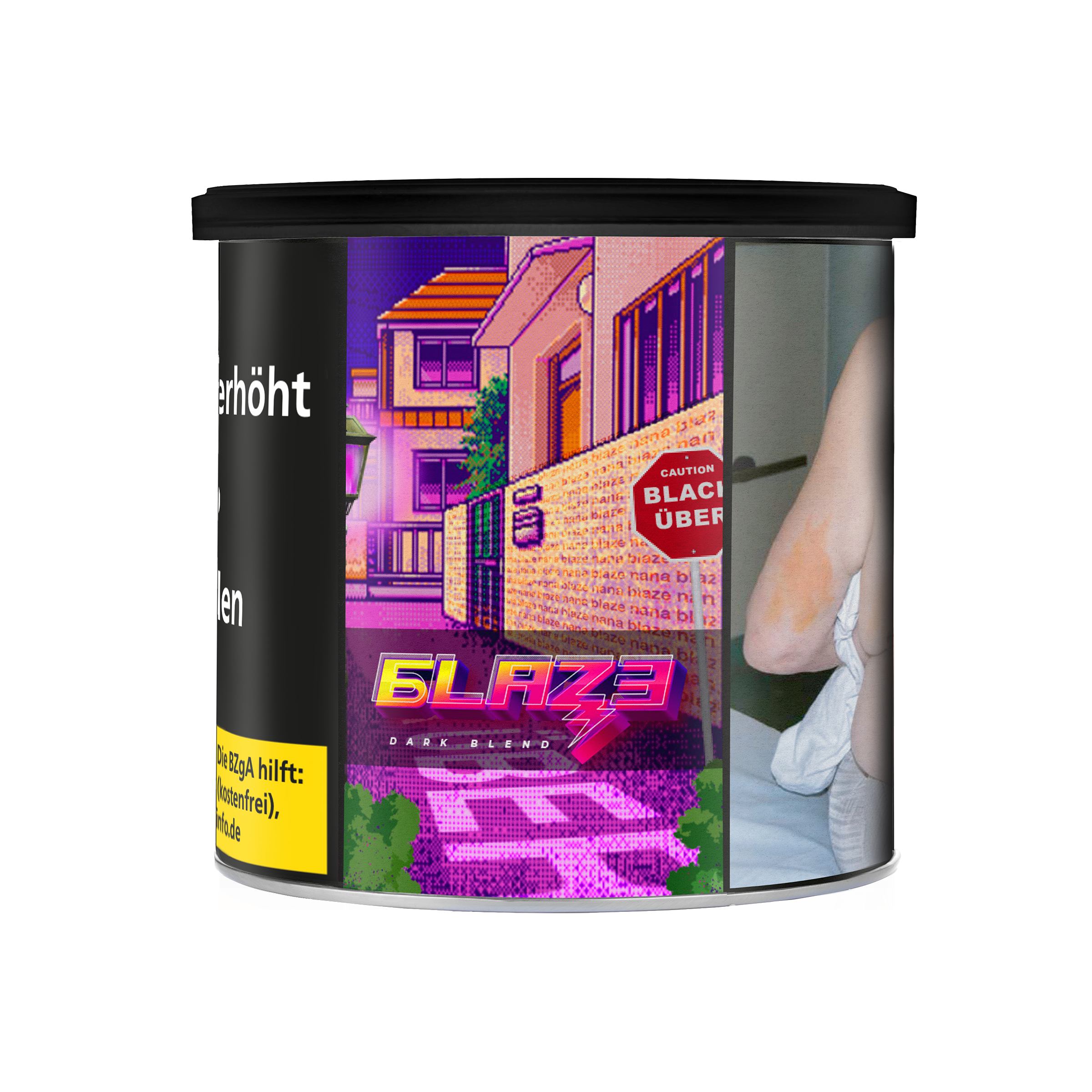 BLAZE Dark Leaf Black Namik 200g | Shishatabak 2