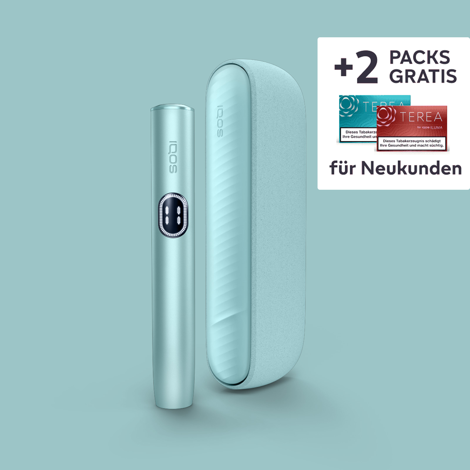 IQOS - ILUMA i - Tobacco heater - Breeze Blue