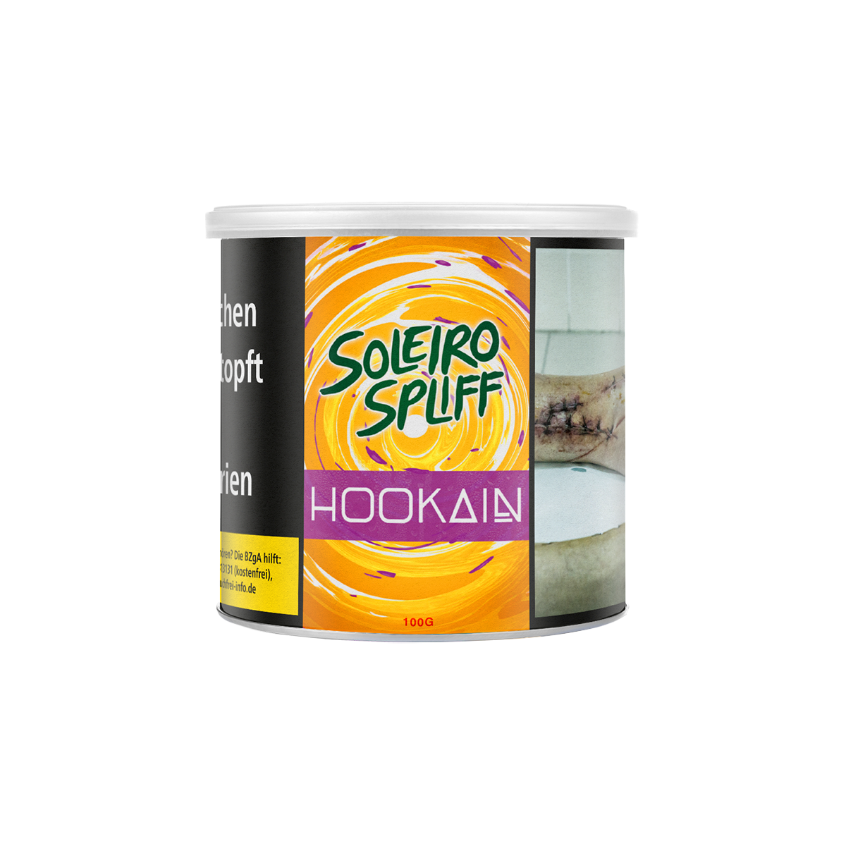 HOOKAIN Soleiro Spliff 100g Shisha Tabak tropisch cremig 2