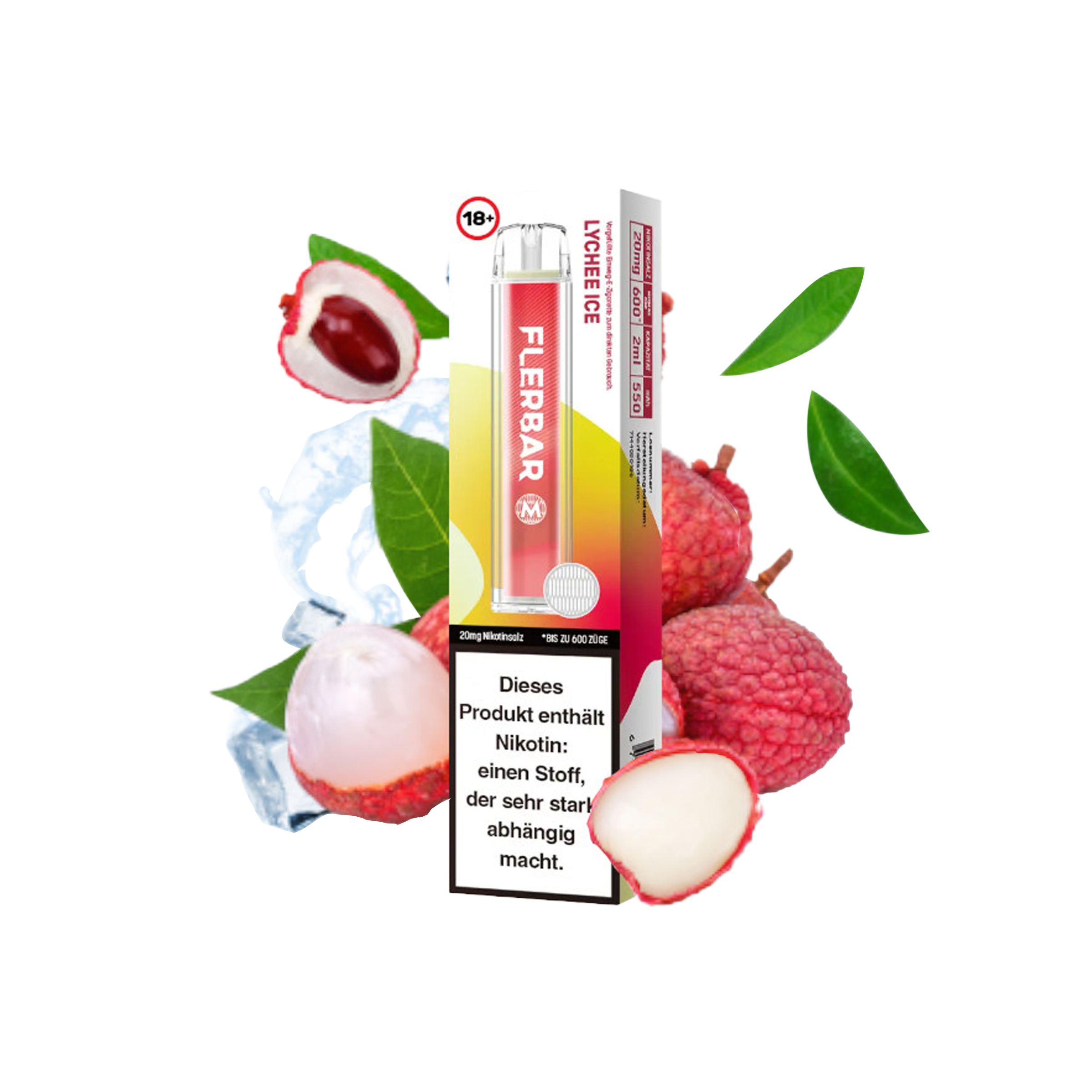 Flerbar - Lychee Ice - Vapestick - 20 mg
