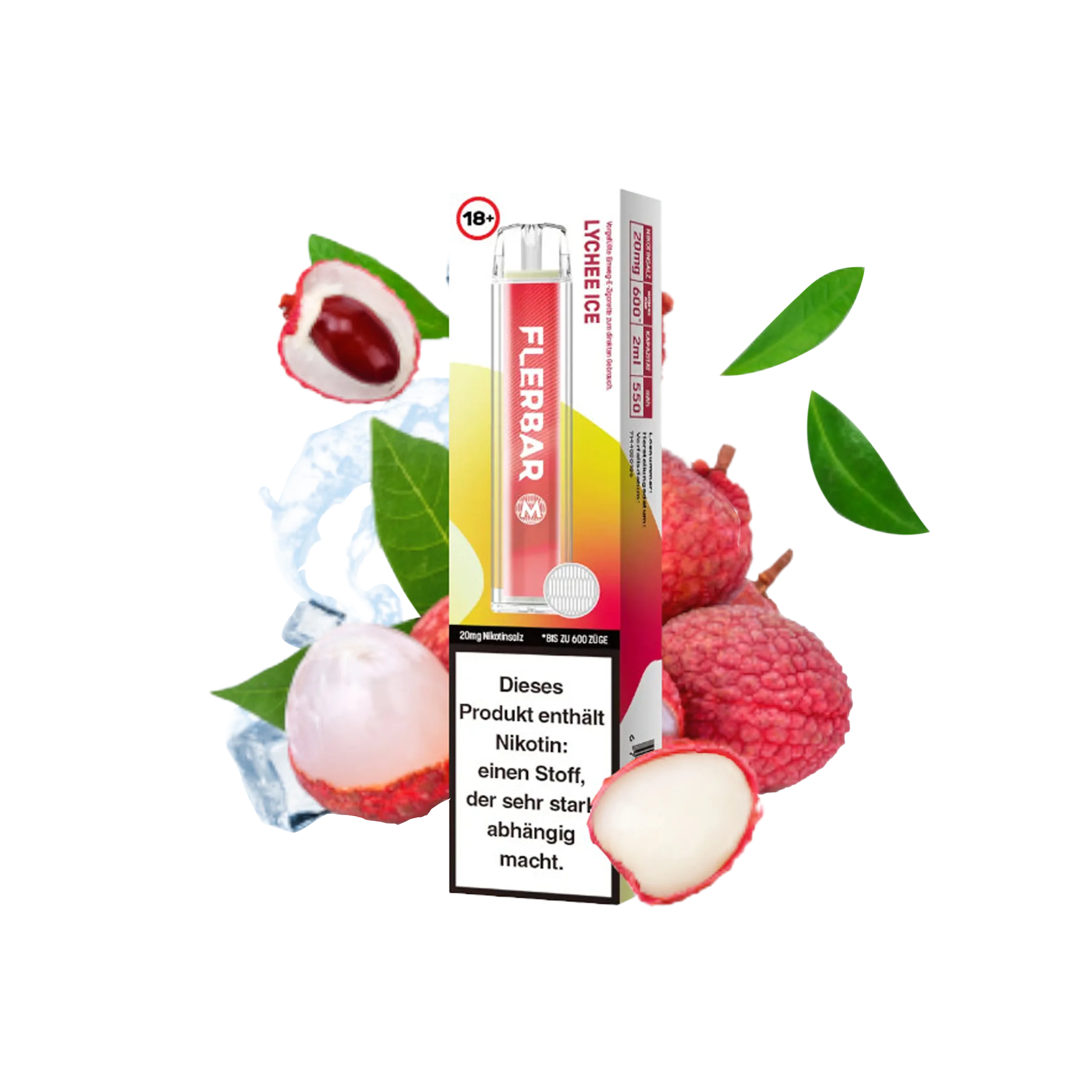 Flerbar - Lychee Ice - Vapestick - 20 mg