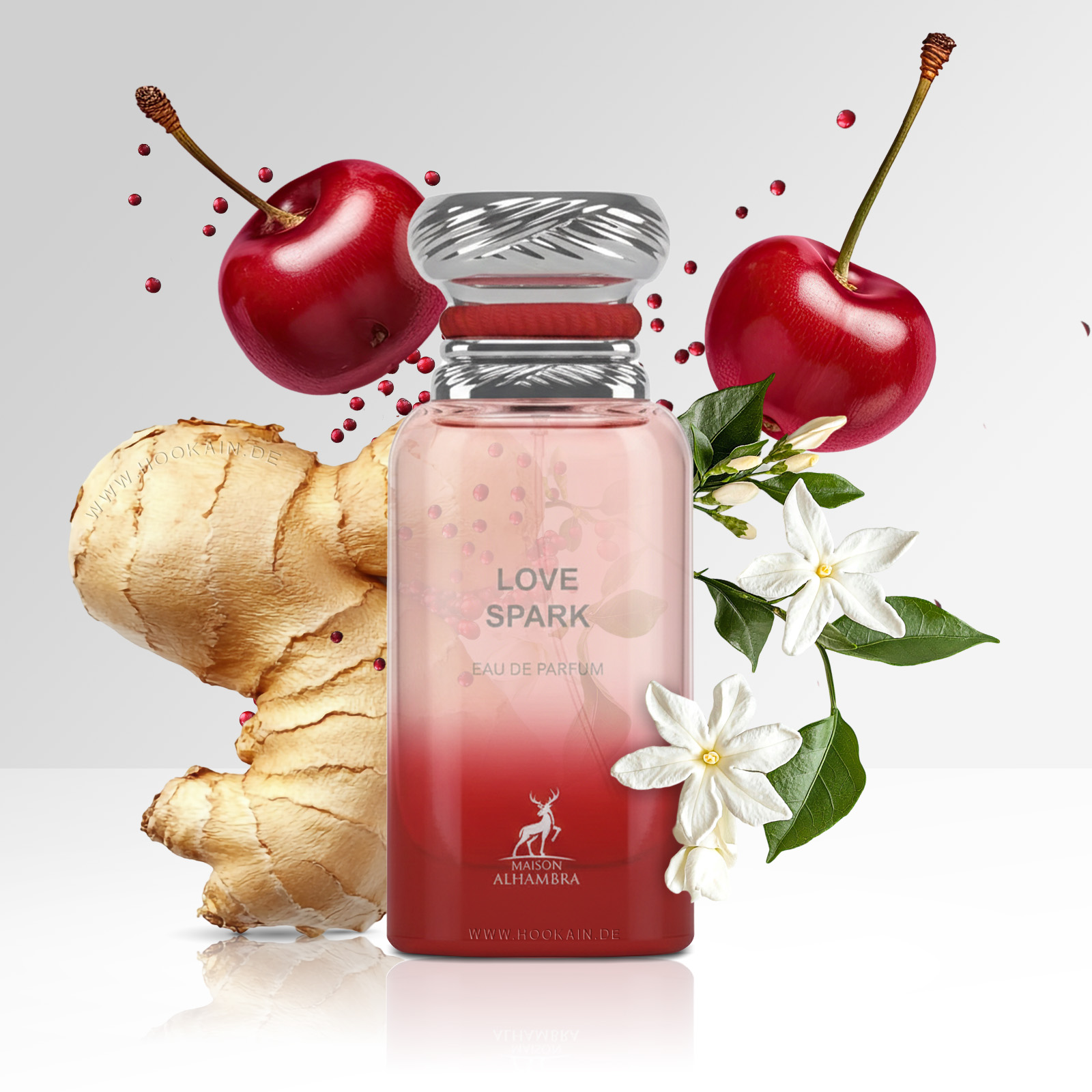 Maison Alhambra Love Spark 80 ml Eau de Parfum – blumig-fruchtig 1
