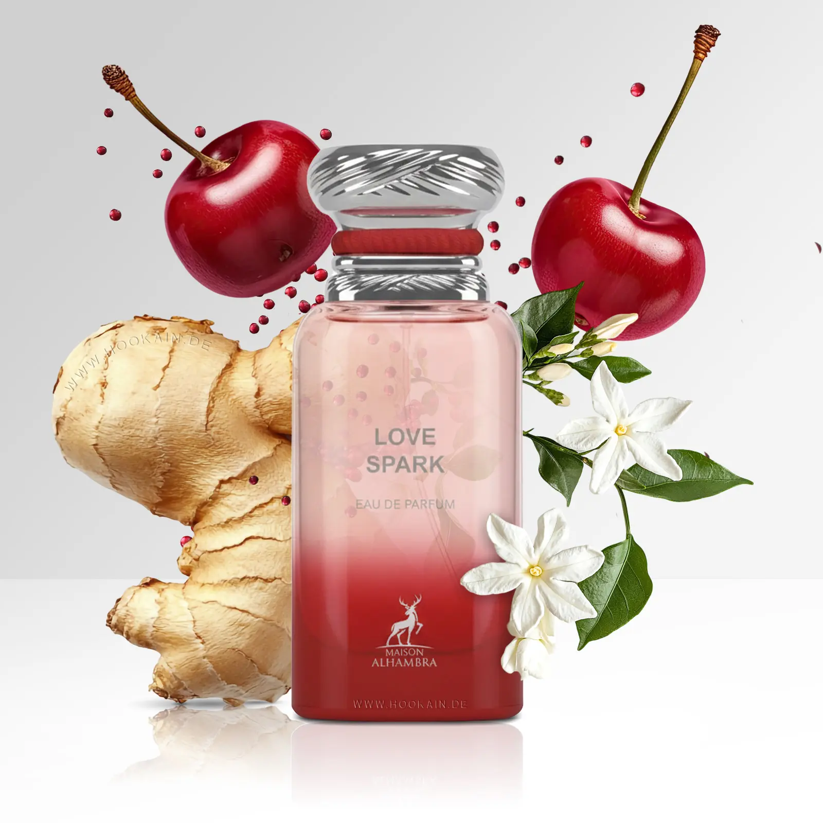 Maison Alhambra Love Spark 80 ml Eau de Parfum &ndash; blumig-fruchtig 1