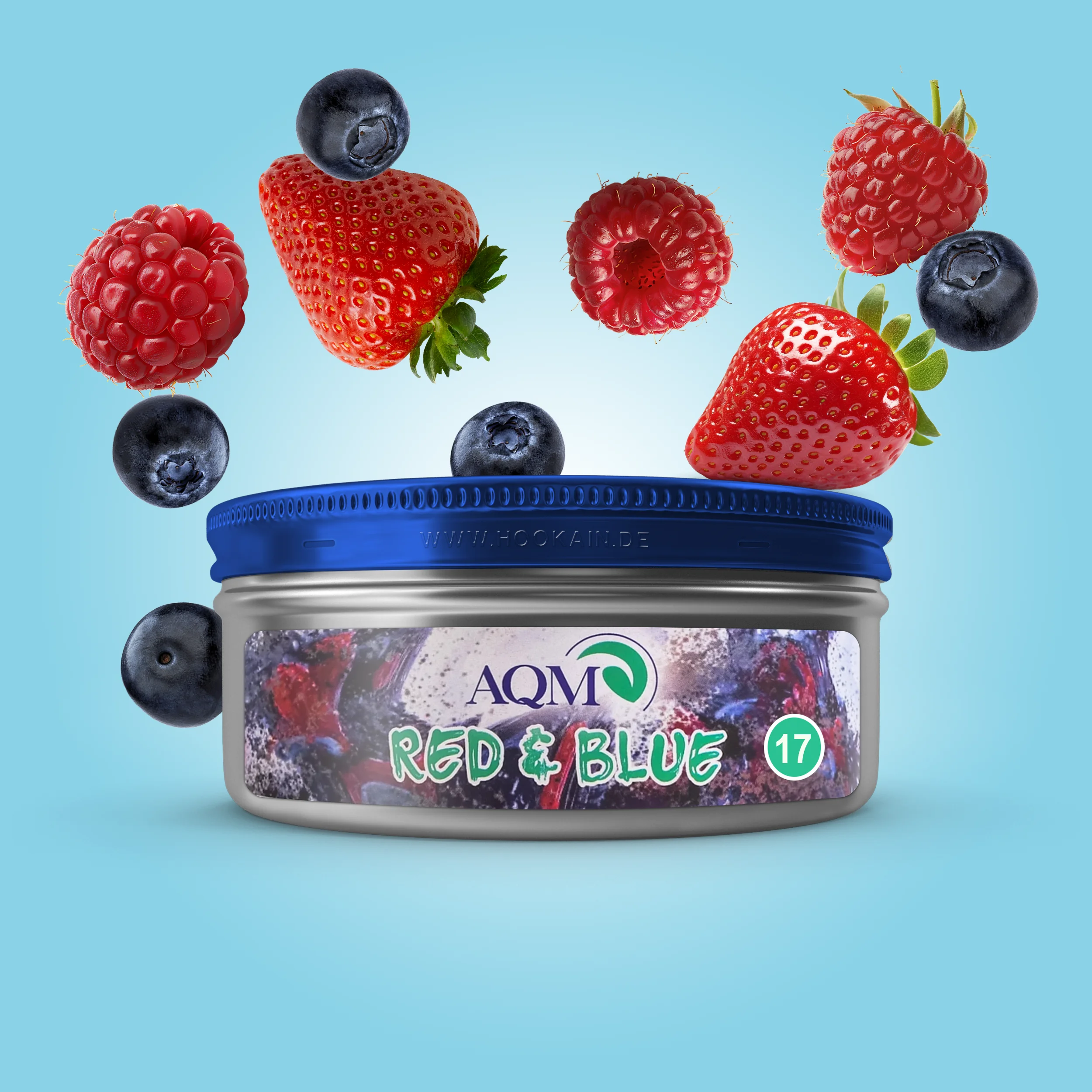 Aqua Mentha Red & Blue – Beeriger Tabak mit Frische 1